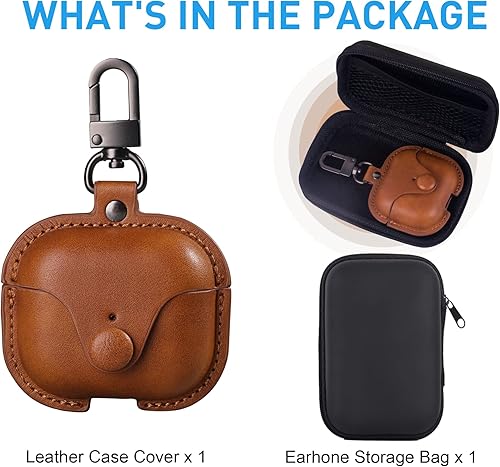 Miniatura 9 de Maxjoy Funda protectora compatible con Apple AirPods 3 2021, paquete de 2