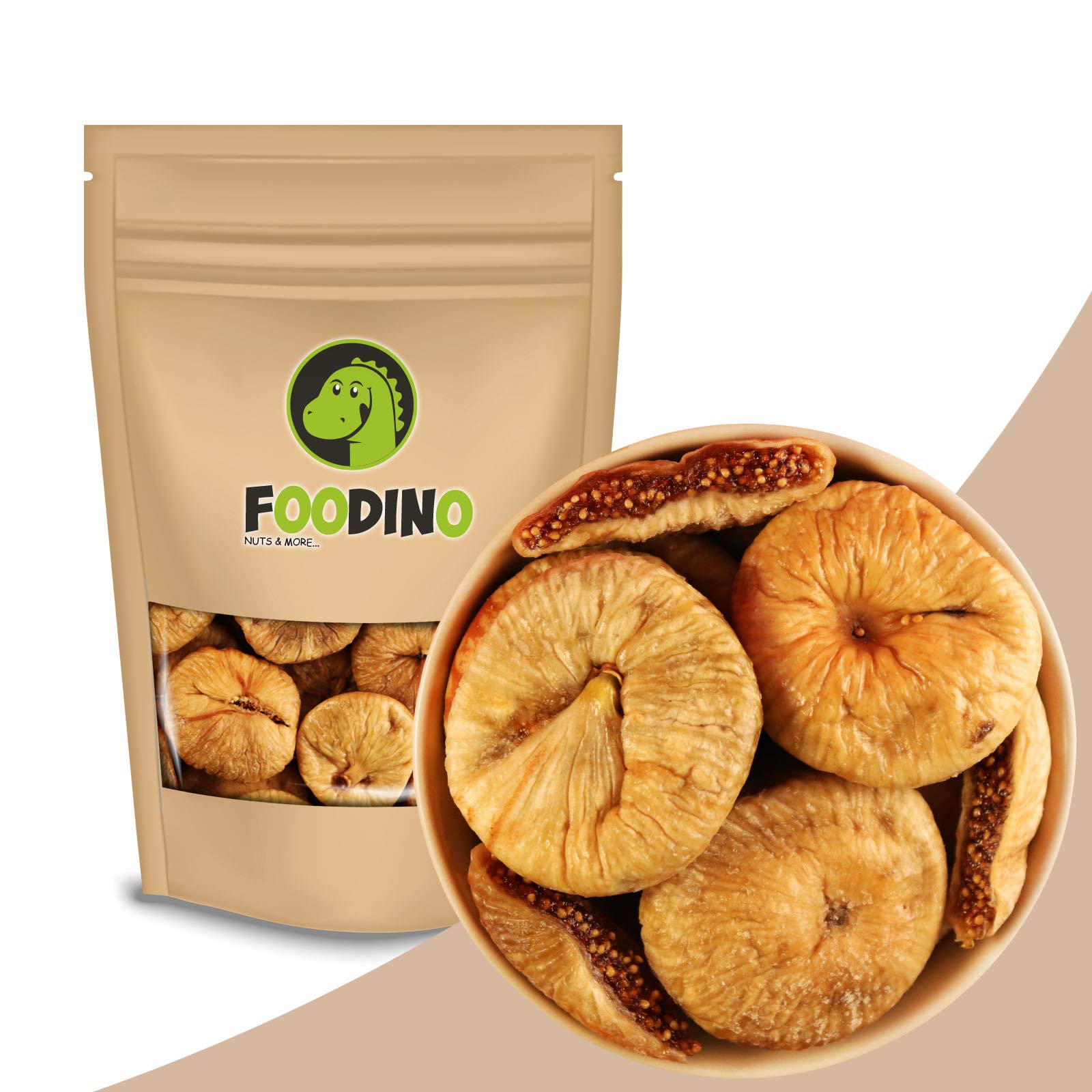 FOODINO 2,5kg Feigen getrocknet naturbelassen ungeschwefelt ganz