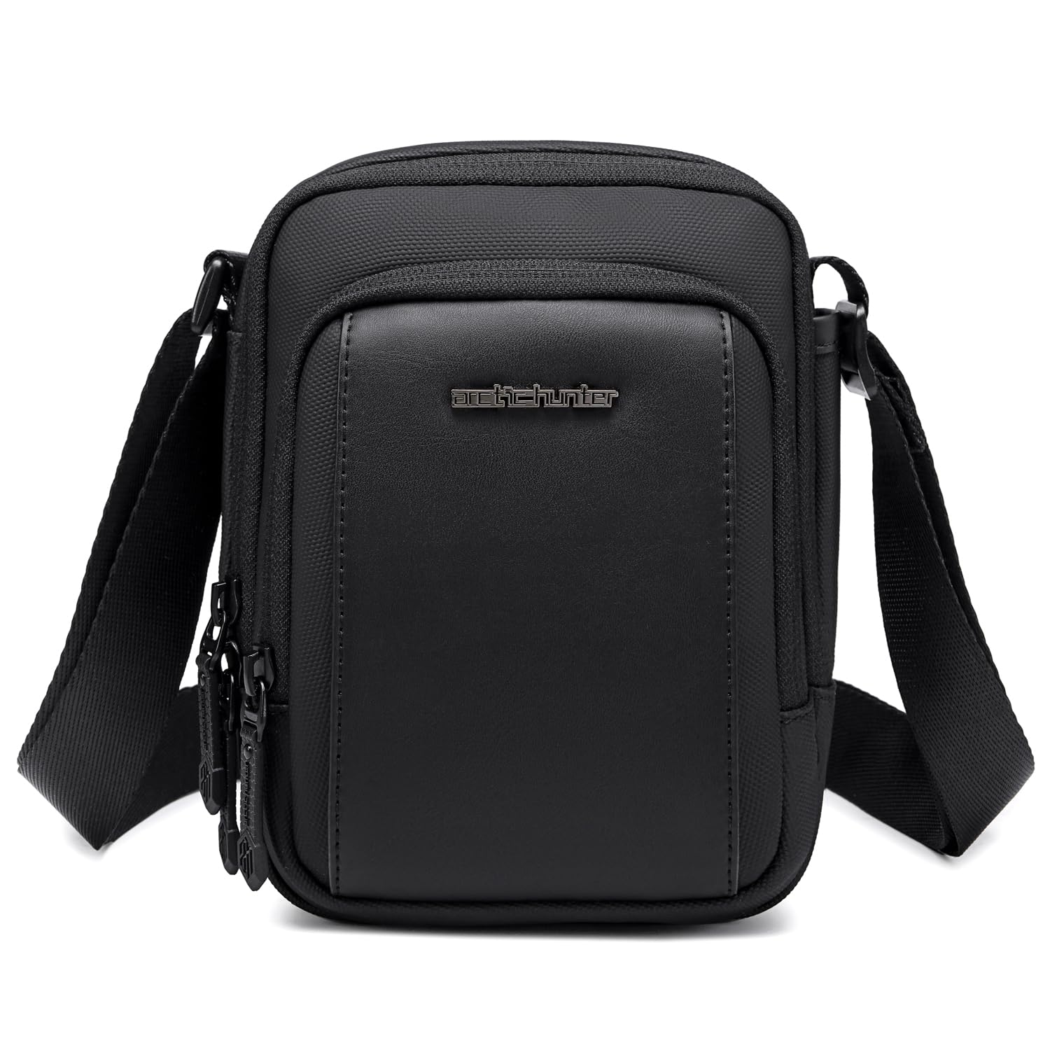 Arctic Hunter Men’s Crossbody Sling Bag for Travel & Daily Use Lightweight Small Passport Shoulder Bag for Phone, Passport & Essentials Water-Repellent Utility Small Side Bag
