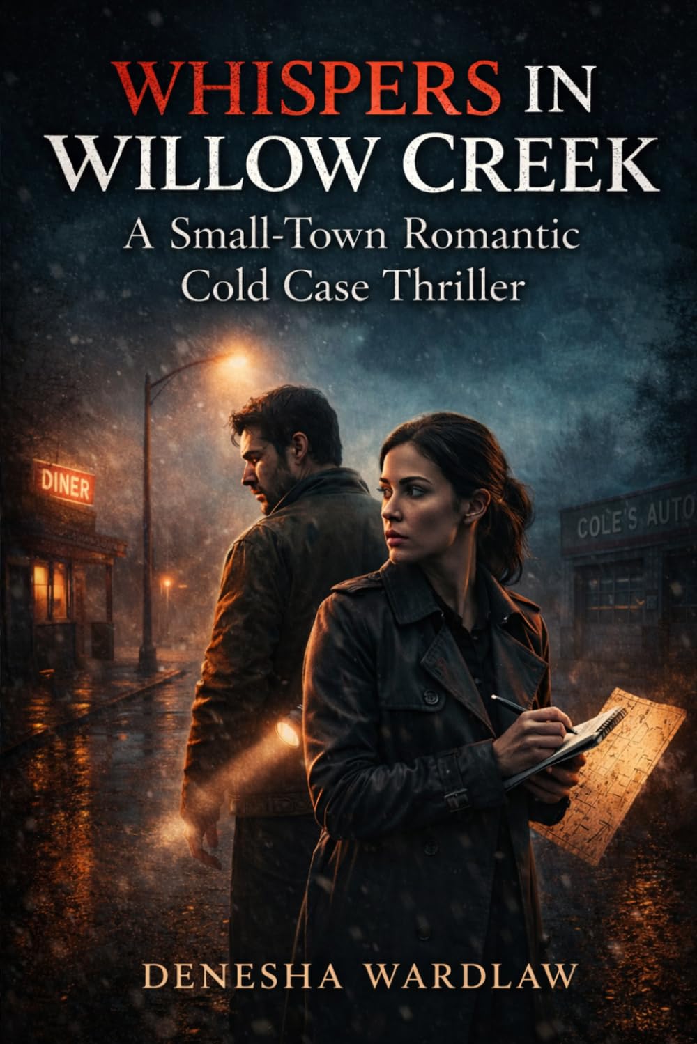 WHISPERS IN WILLOW CREEK: A Small-Town Romantic Cold Case Thriller