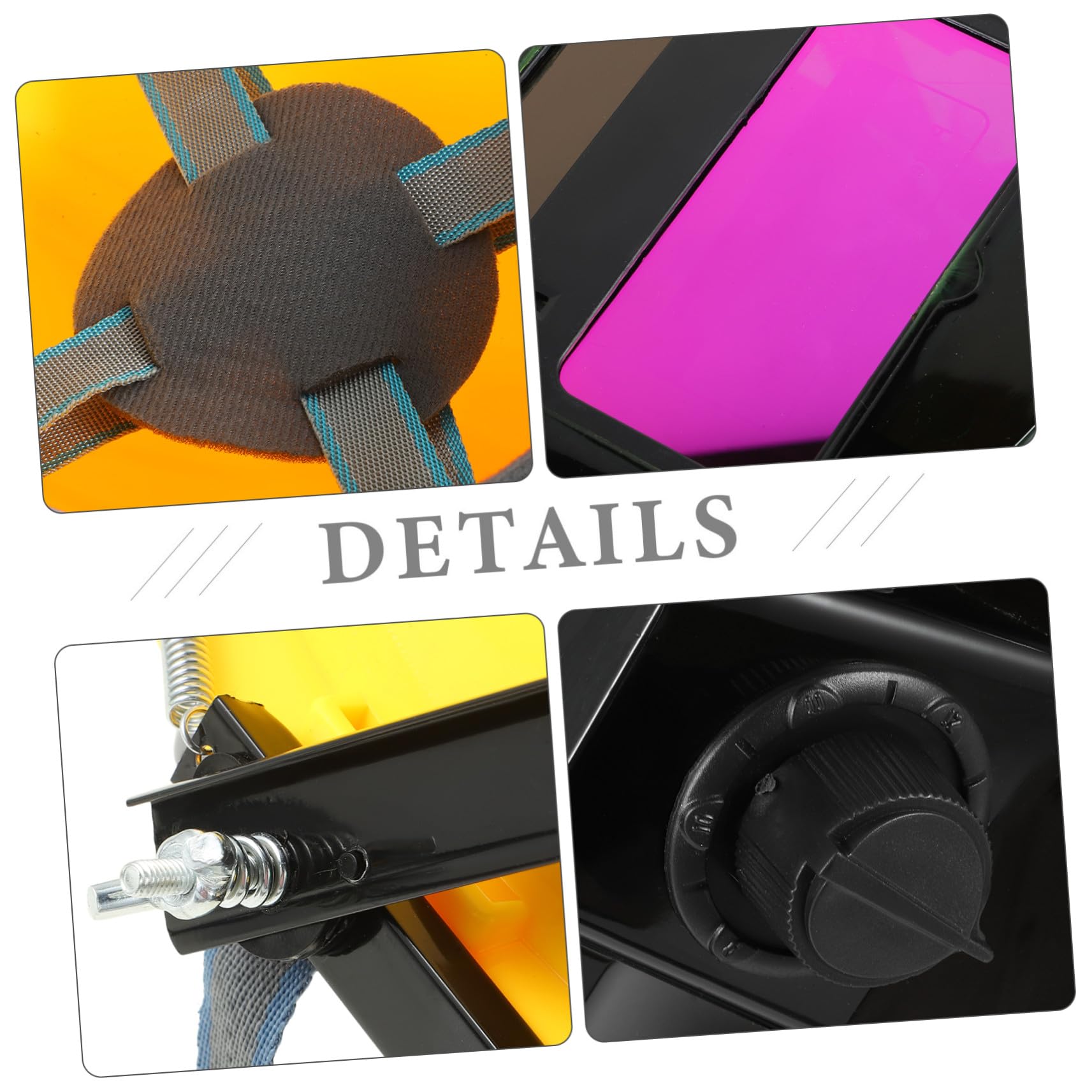 de Soldadura Automática Regulable con Pantalla Solar Casco de Seguridad para Soldadores Pantalla Facial de con Atenuación Rápida y Visual