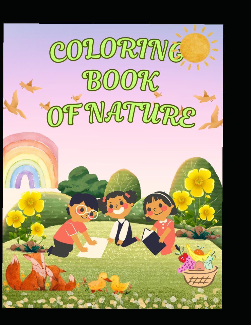 Colouring Book For Kid, Fun Learning: Fun learning