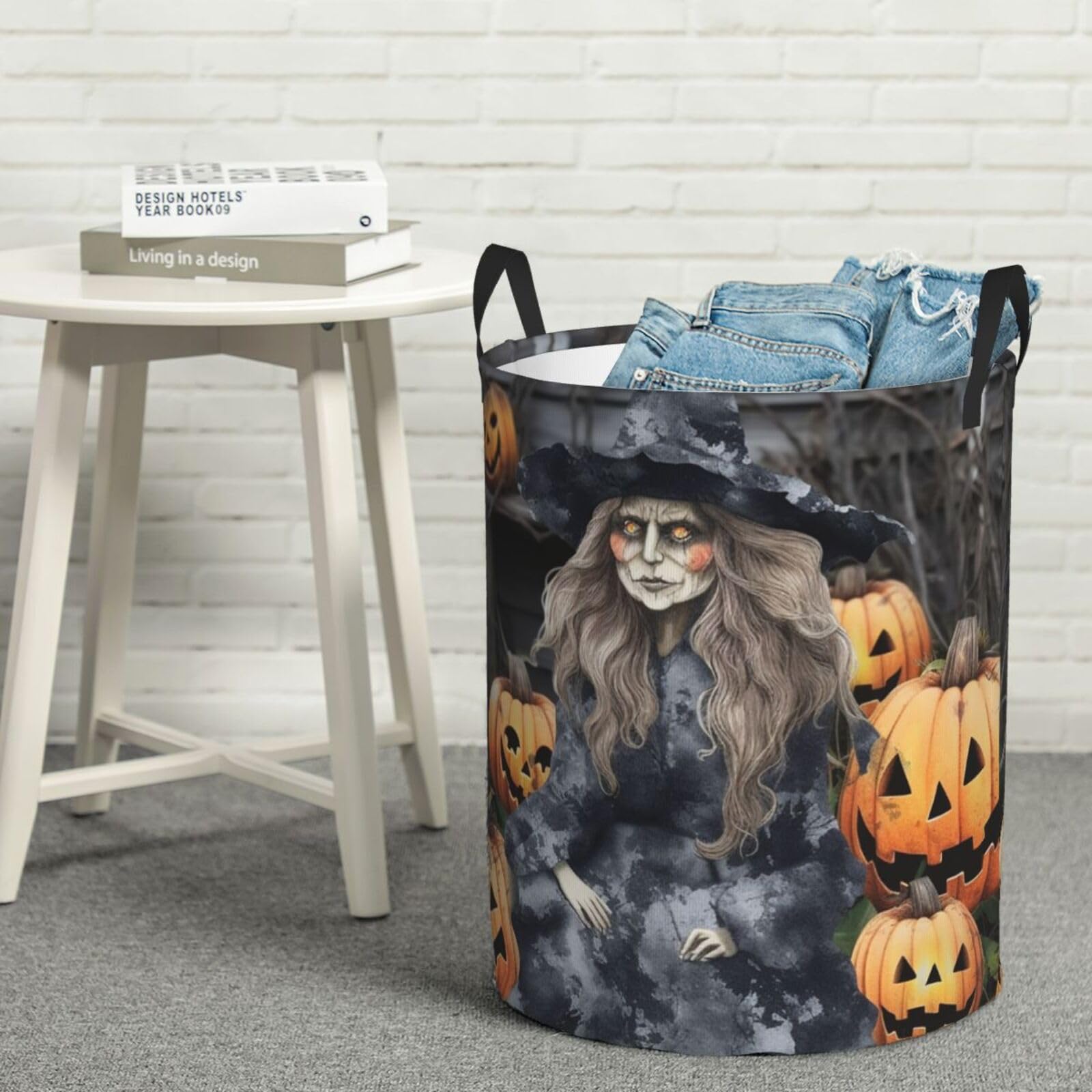 Panier à linge sorcière grand panier de rangement pliable pour jouets