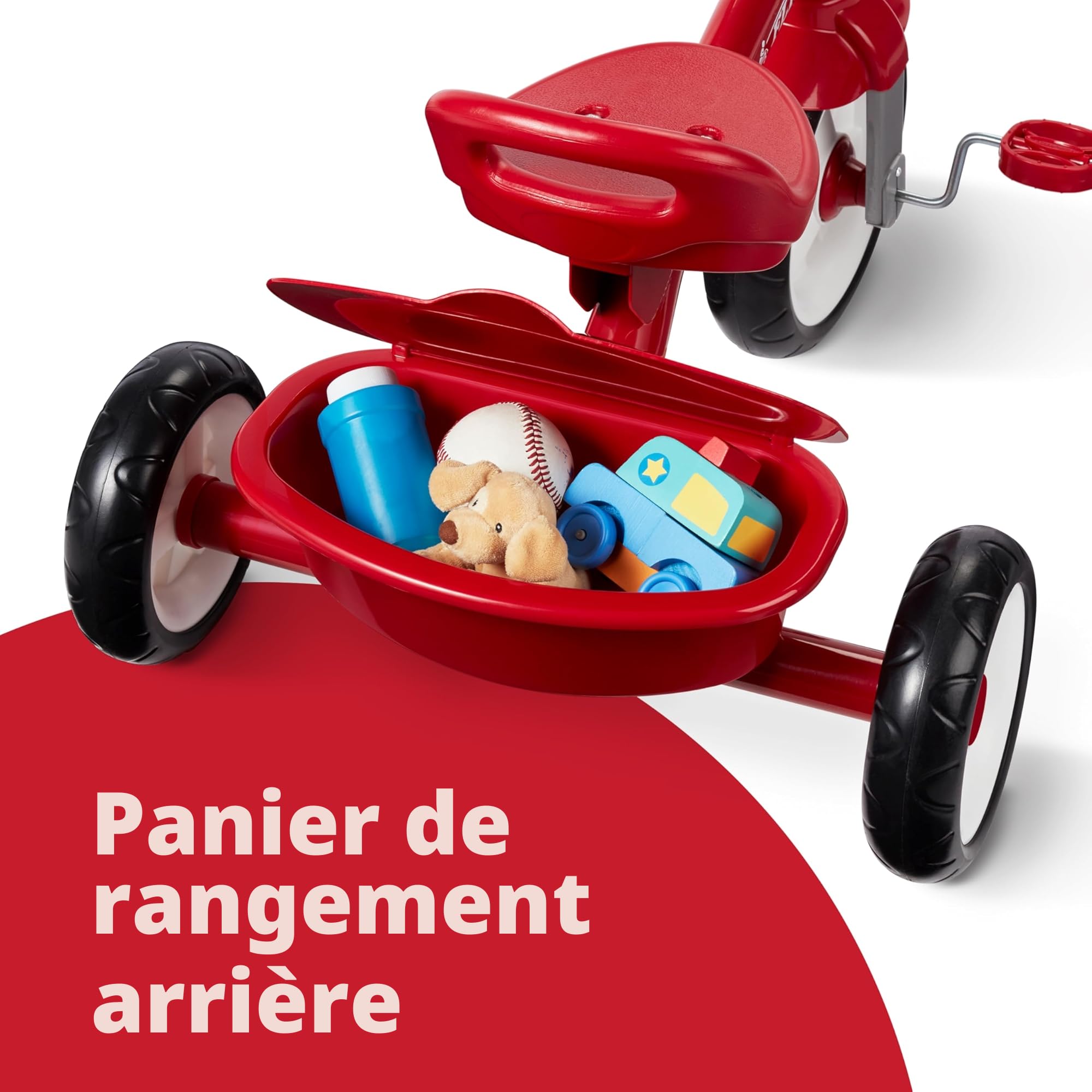 Radio Flyer Red Rider Tricycle, Tricycle d'extérieur de 2 Ans et Demi à 5 Ans (exclusivité Amazon)