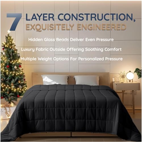 Miniatura 5 de HomeSmart Products - Cobijas de 400 hilos, tamaño King, Queen e individual