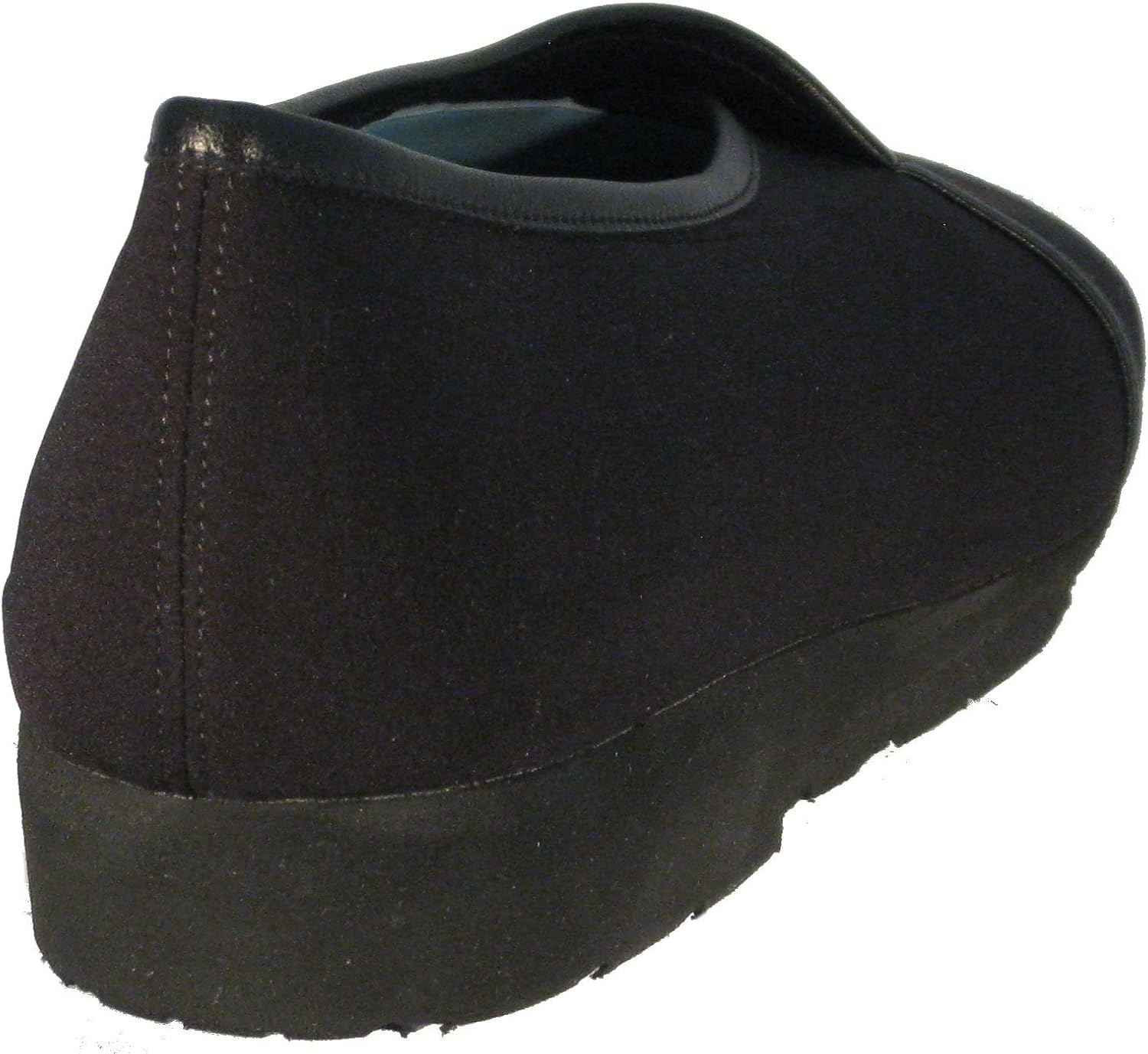 Thierry Rabotin Women's Graff' Slip-On in Black Peach Stretch Fabric