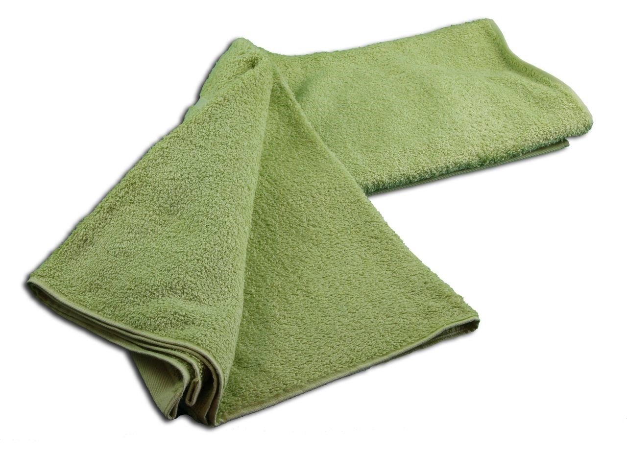 Gözze - Elegant Sauna Towel, Sylt, 100% Cotton, Heavy Weight (440 g/m²), 70 x 200 cm - Lime - Image 2