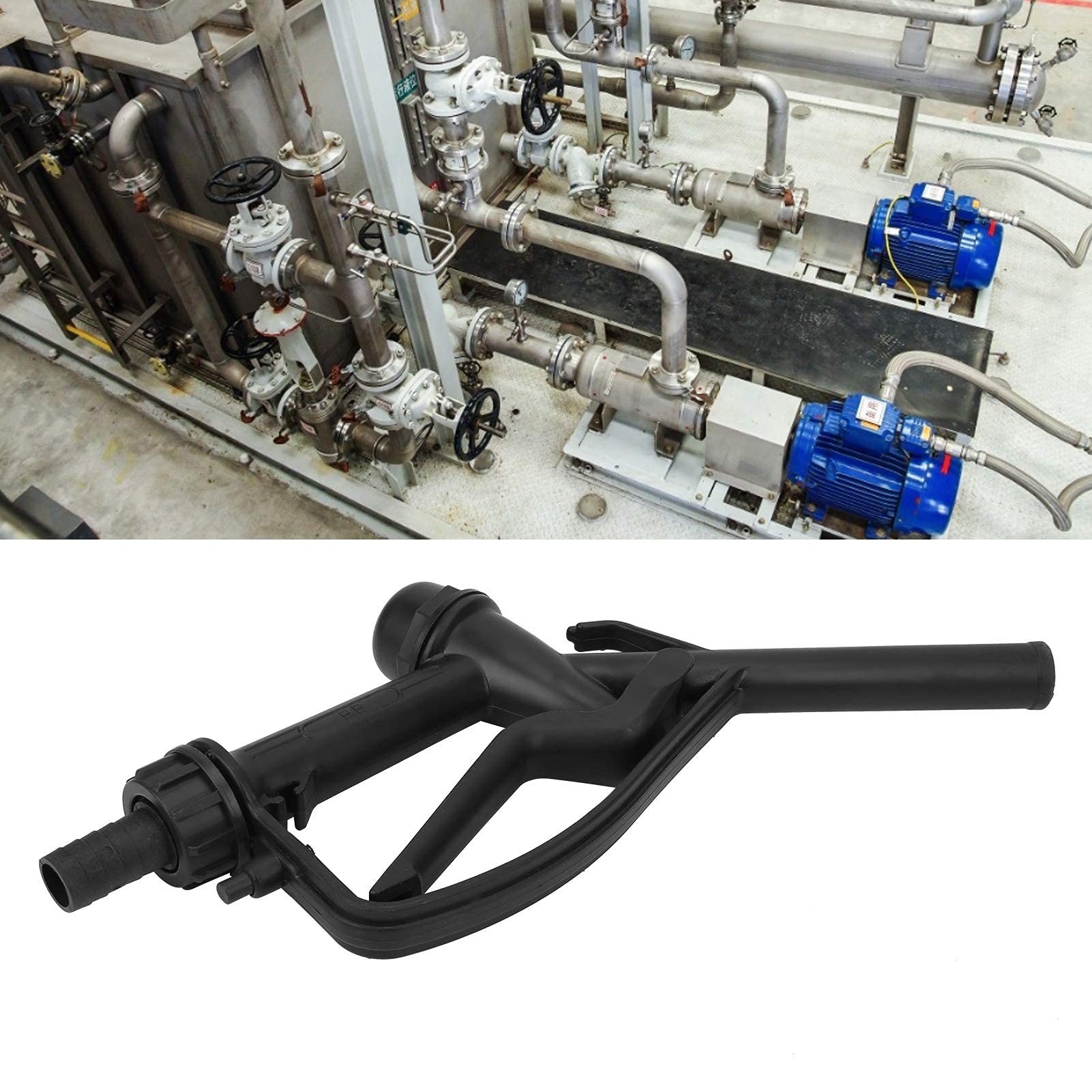 Buse de Carburant, Buse de Pistolet à Carburant Buse Manuelle Buse de Pompe Pistolet de Station-service Pistolet à 25 Mm pour Eau, de Transfert de Liquide Chimique,