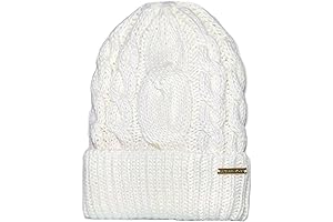 Michael Kors Women's Super Cable Knit Cuff Beanie