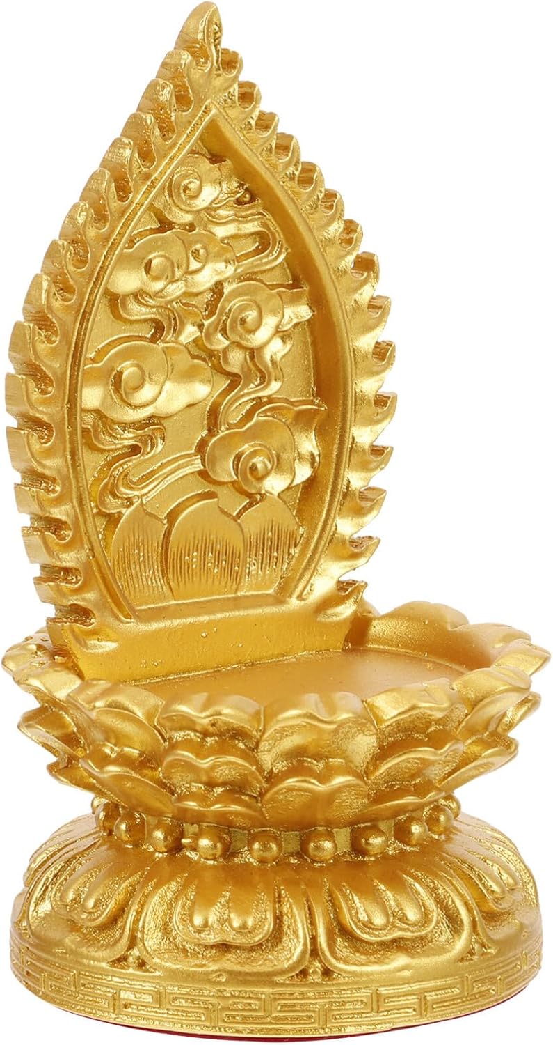 jebyltd チベット電子バターランプ 充電式キャンドルホルダー 仏教