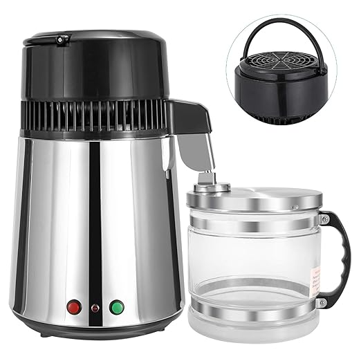 title=Hanchen Distillatore d'acqua 4L Acciaio Inossidabile Depuratore d'acqua con
