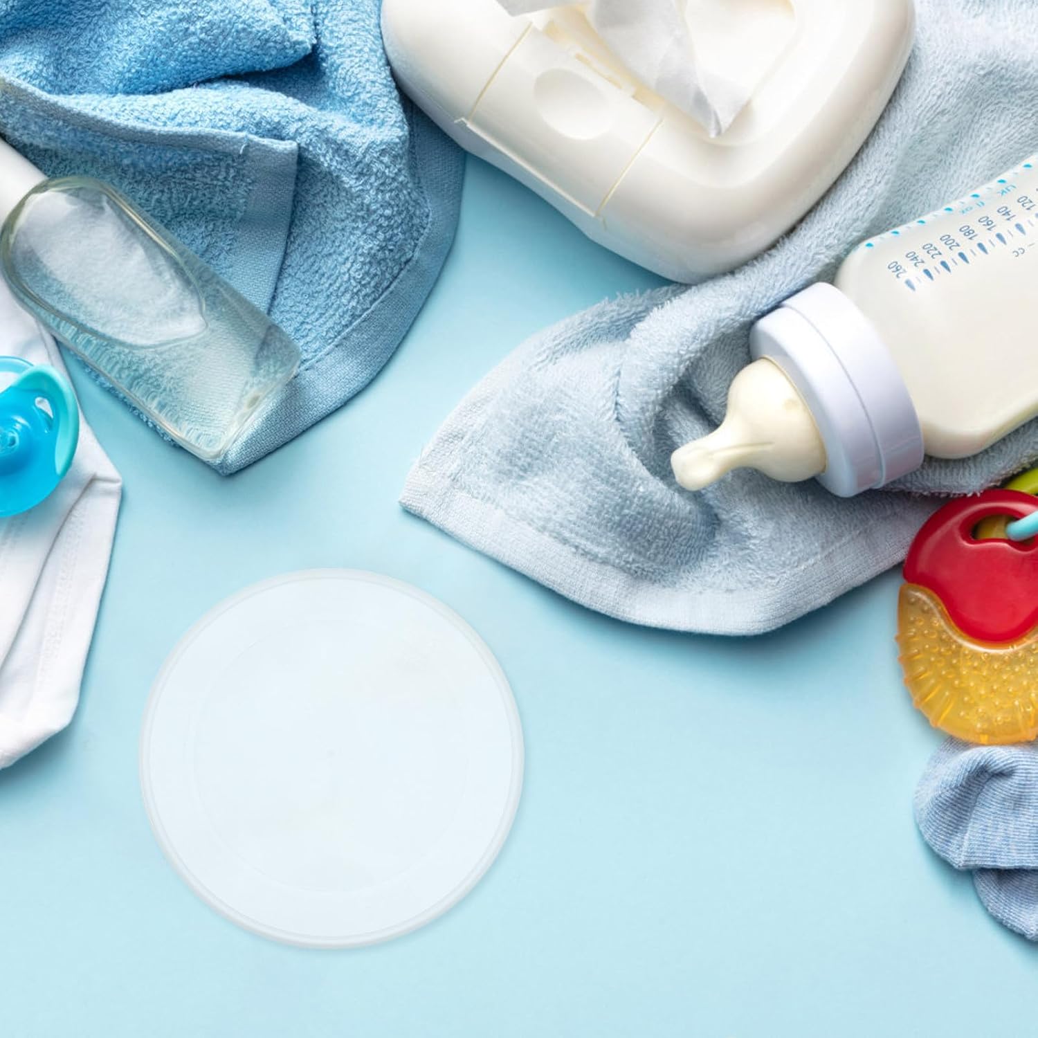 10 PCS Round Seal Replacement Lid Caps for Food Storage Plastic Cans Kitchen Utensils