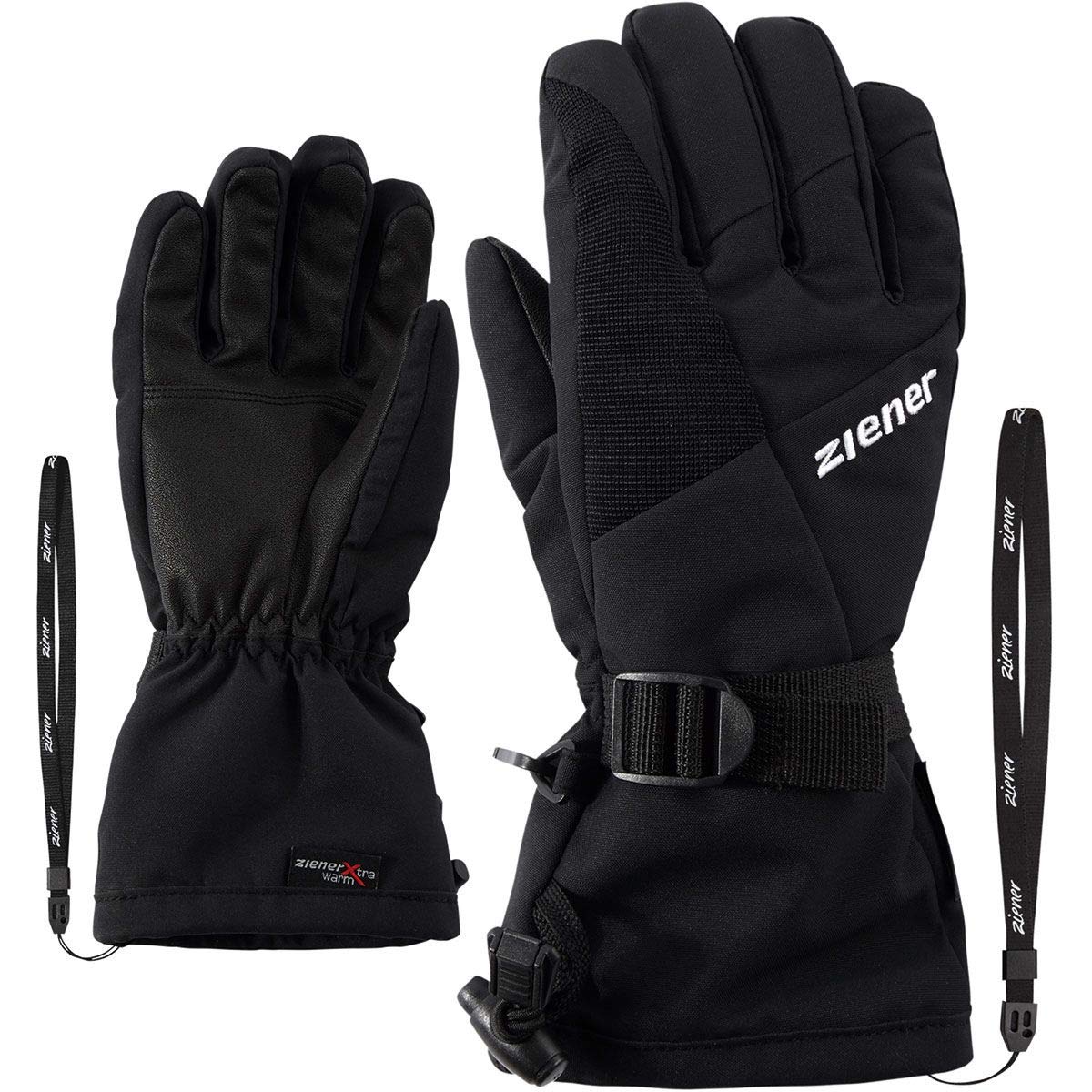 Ziener Children's Lani GTX glove junior ski gloves, black, 5 (M)