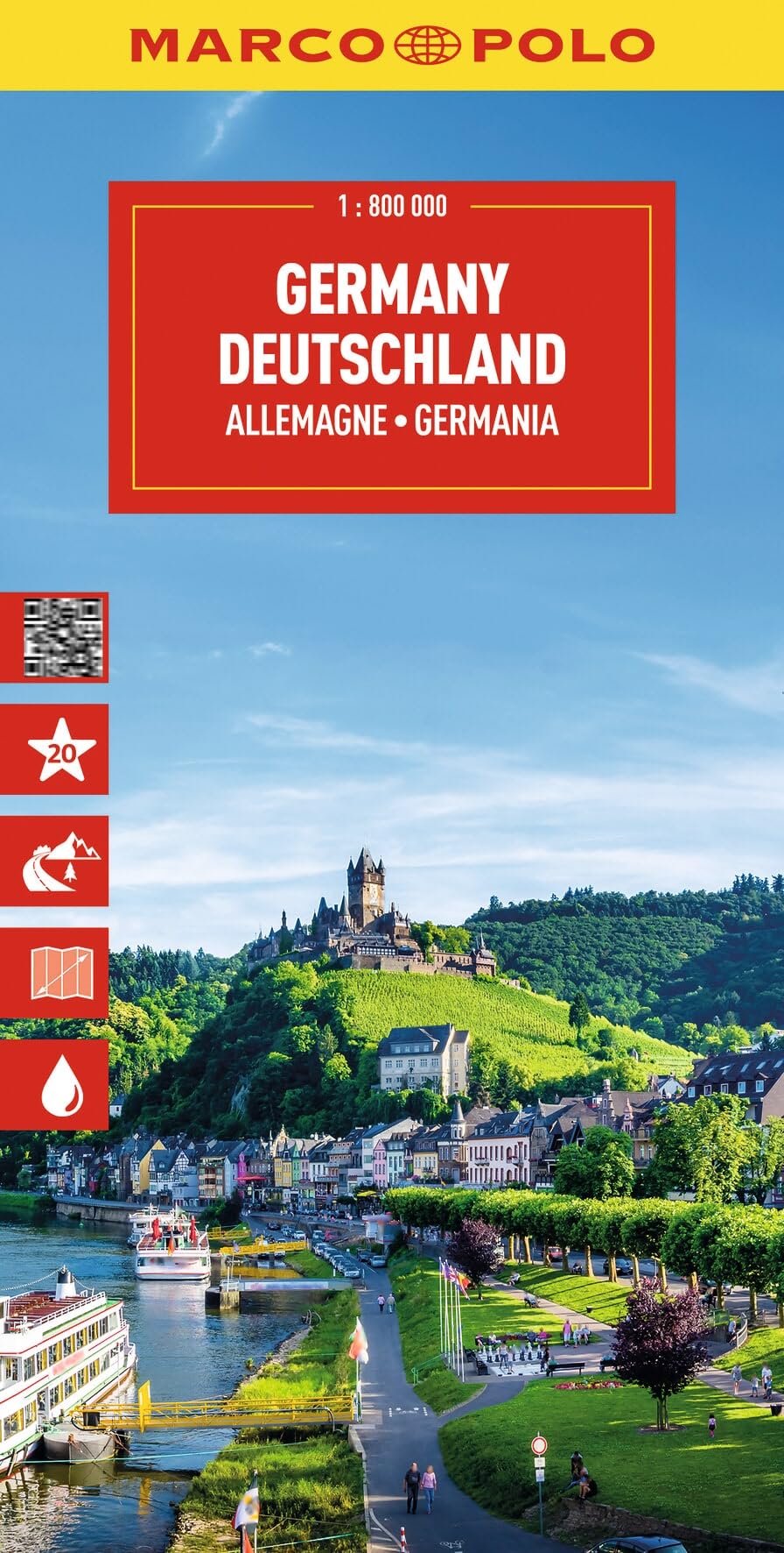 Germany Marco Polo Map by  Marco Polo - 9783575022905
