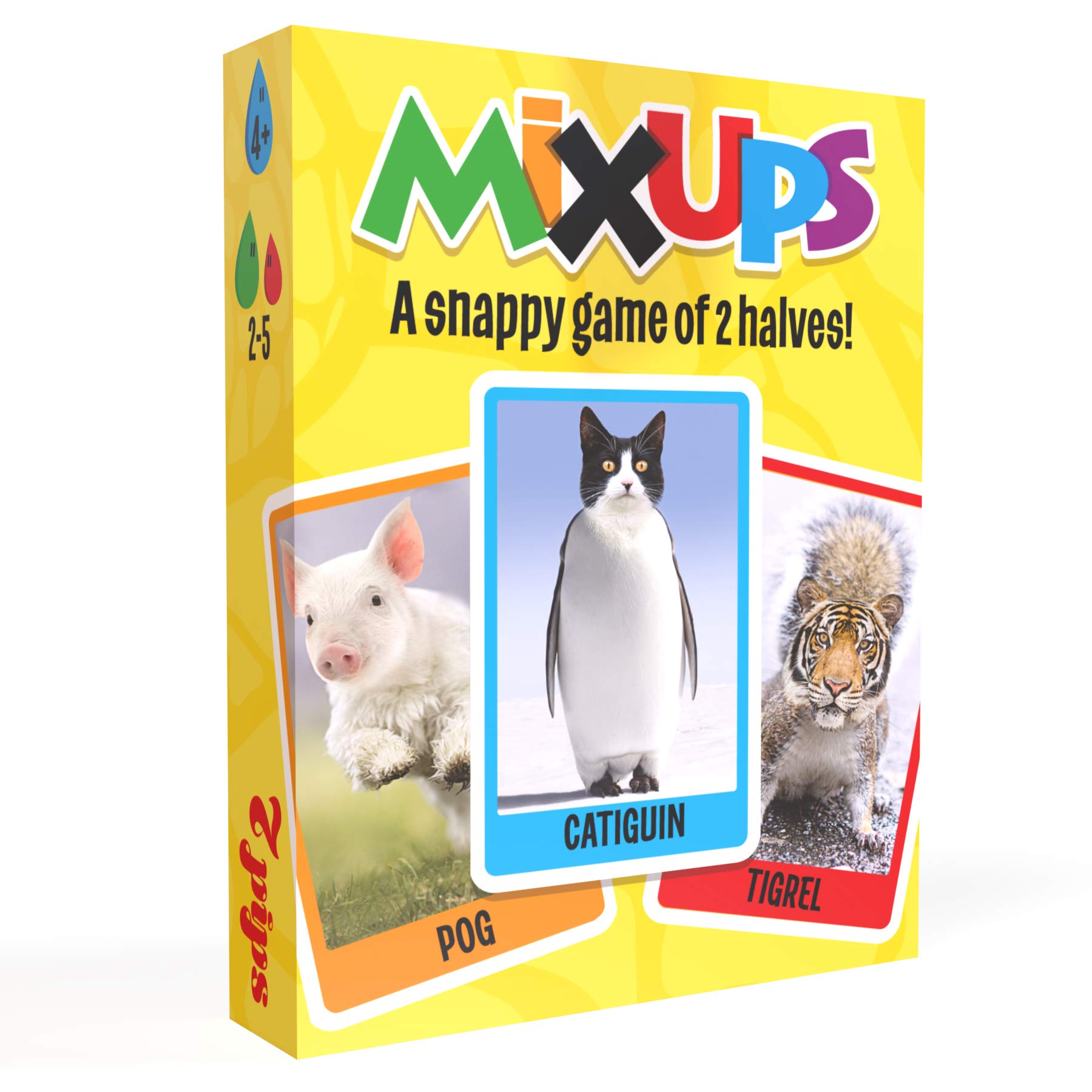 Mixups | Funny animal game | Kid's matching and snap card game | Travel game for kids | Back to school games | Ages 4+ for everyone in the family