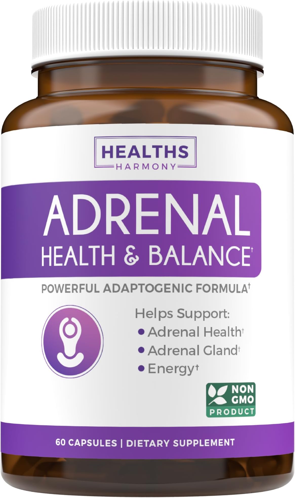 Adrenal System Support & Cortisol Manager (2 Month Supply