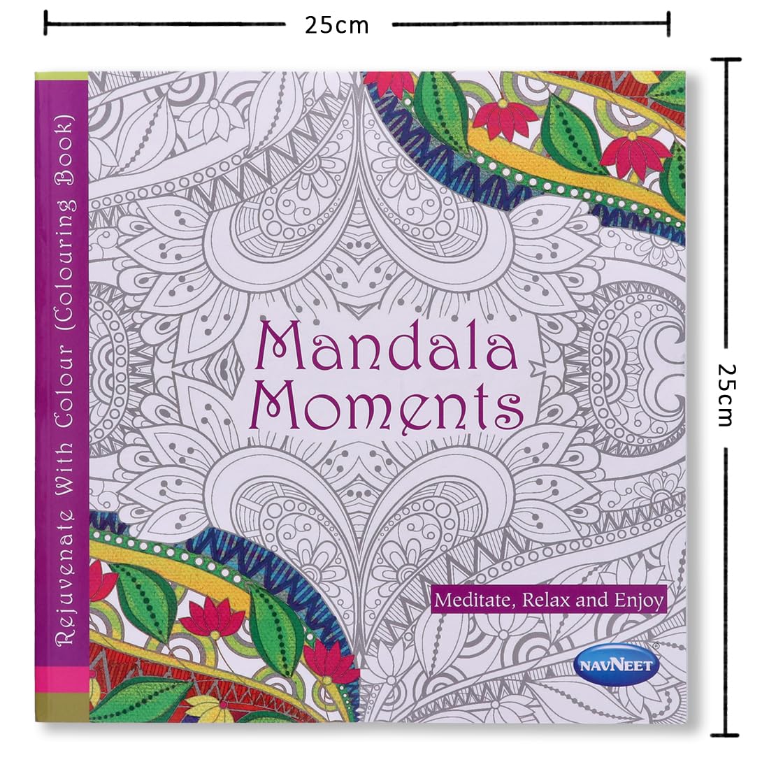 Adult Colouring Book - Relax & Create -3