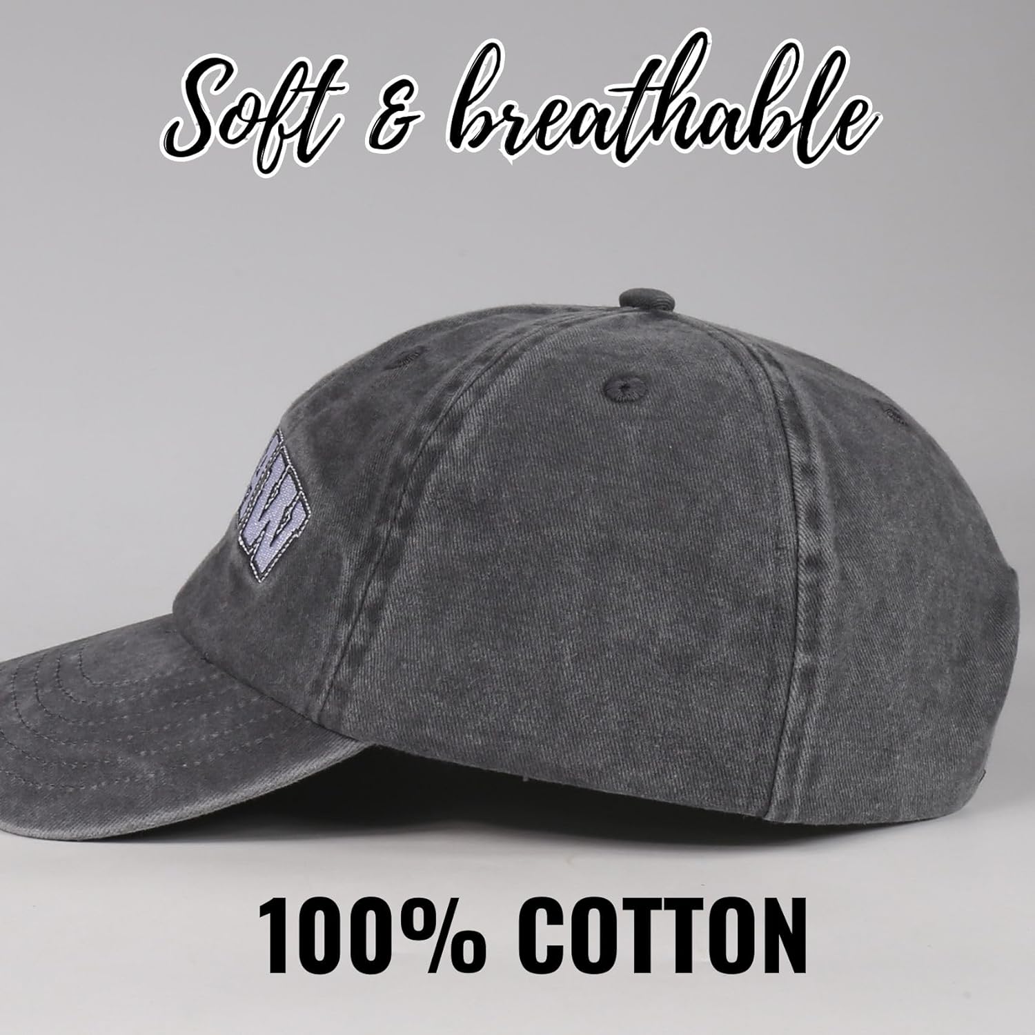 InnoBeta Mamaw Gifts Cap for Grandma, Funny Adjustable Embroidered Hat Gifts for Birthday, Christmas, Grey - Image 5