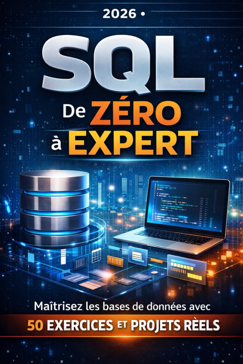 SQL – DE ZÉRO À EXPERT: Maîtrisez les bases de données avec 50+ exercices et projets réels