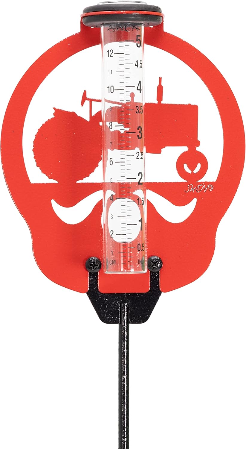 SWEN Products Tractor Rain Gauge