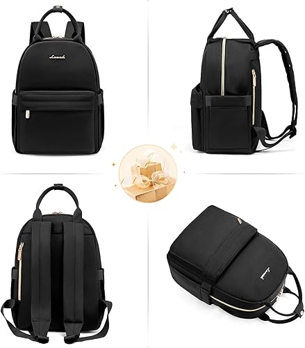 Miniatura 5 de LOVEVOOK Mini mochila para mujer, bonita mochila pequeña, mochila ligera a la moda para el trabajo, viajes, mochila diaria