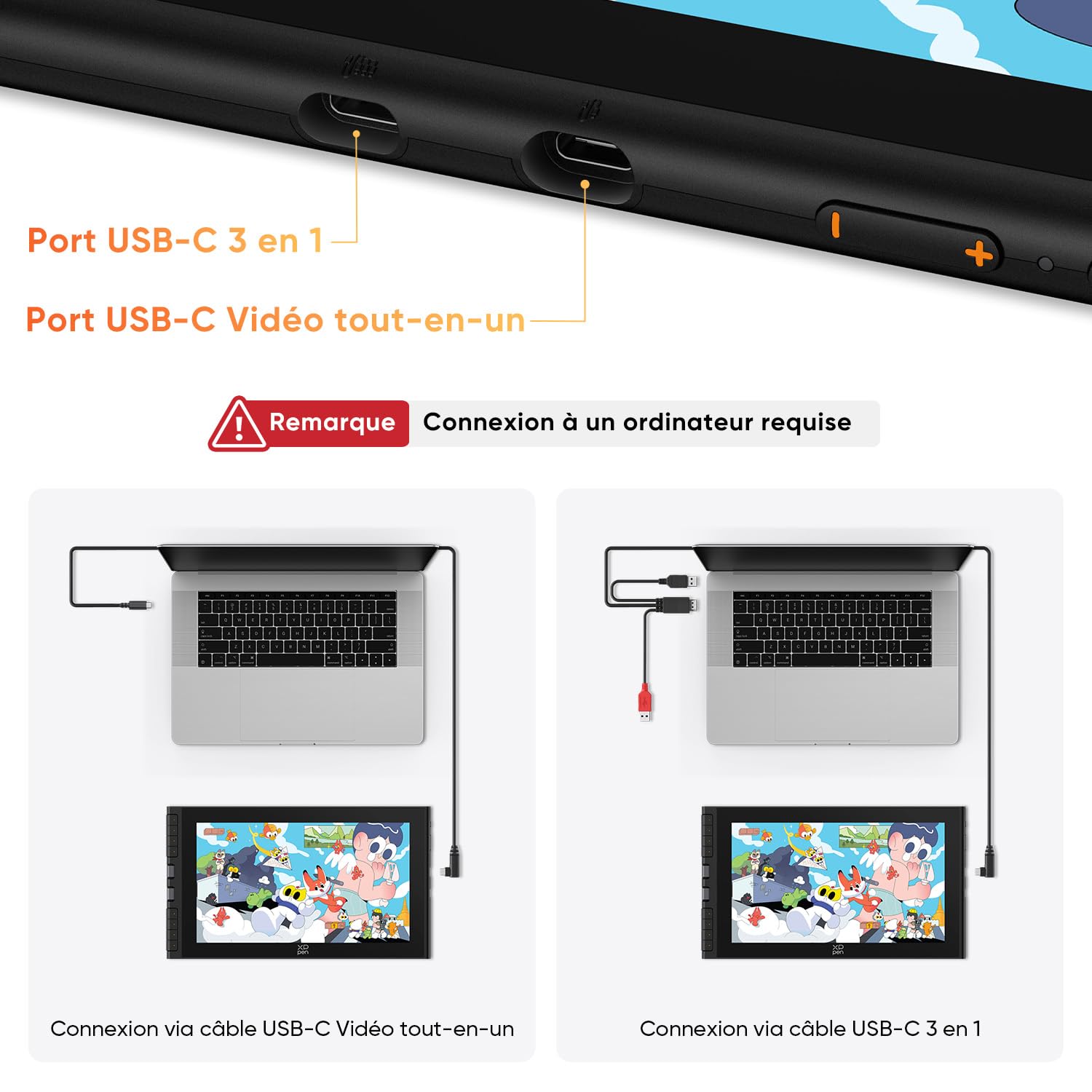 XPPen Artist 12 3rd (Édition 2025) Tablette Graphique Dessin avec Écran 12 Pouces, X4 Stylet Précis, 2 Molettes X-Dial, 8 Raccourcis, Support Fourni, Parfait pour Les Créatifs Nomades