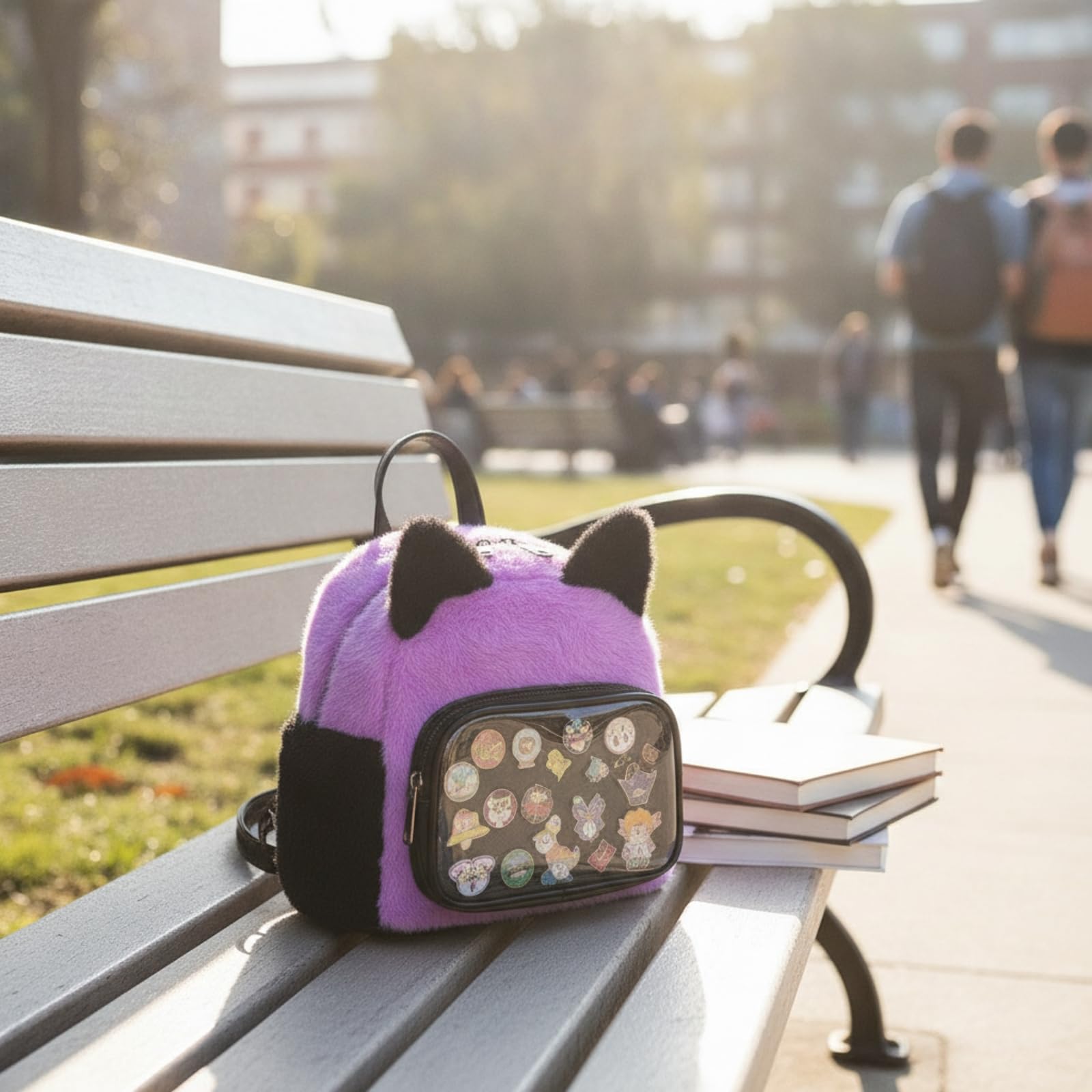 Borsa da Esposizione con Orecchie Da | carino, Morbido, Zainetto, per il tempo libero Libero, Ragazze, Studenti