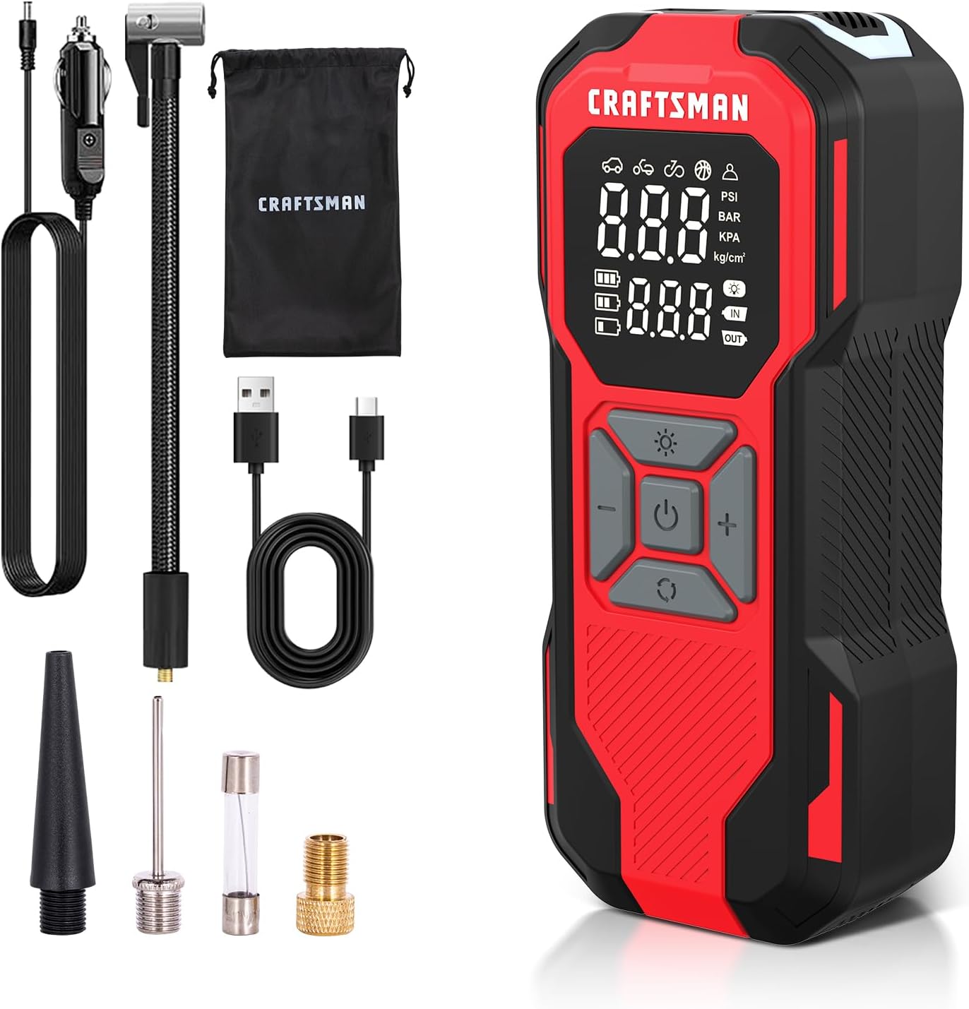 CRAFTSMAN Tire Inflator Portable Air Compressor