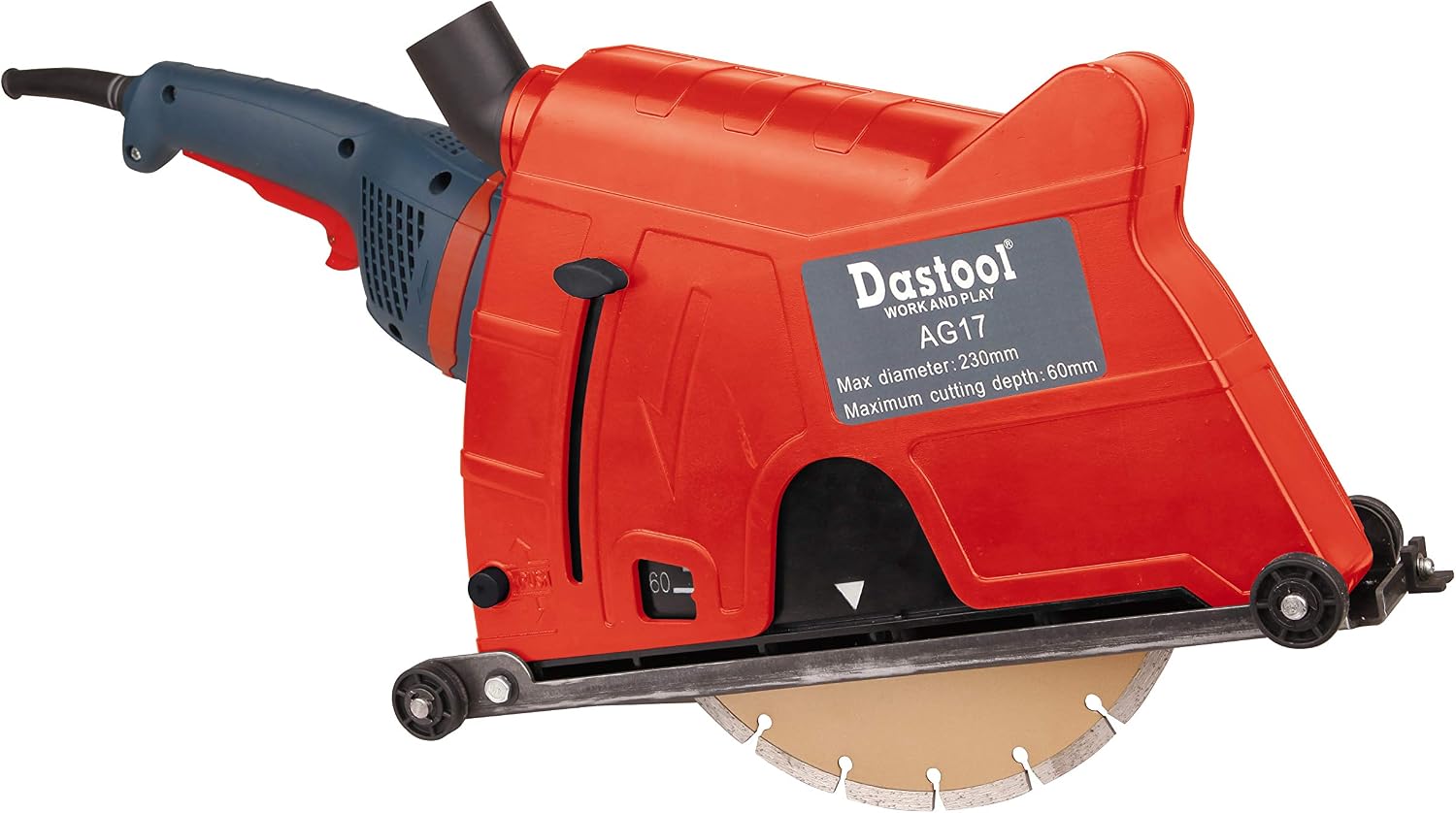 Dastool Dust Collector Attachment,Cutting Dust Shroud for Angle Grinders 7 inch to 9 inch AG17
