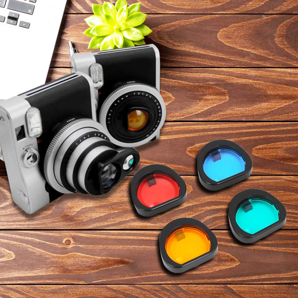 Album Foto Instax Kit Accessori Per Fujifilm Instax Mini 11 - Custodia, 4 Filtri Colore, Obiettivo Selfie, Album, Adesivi, Borsa Blu Fotocamera Istantanea