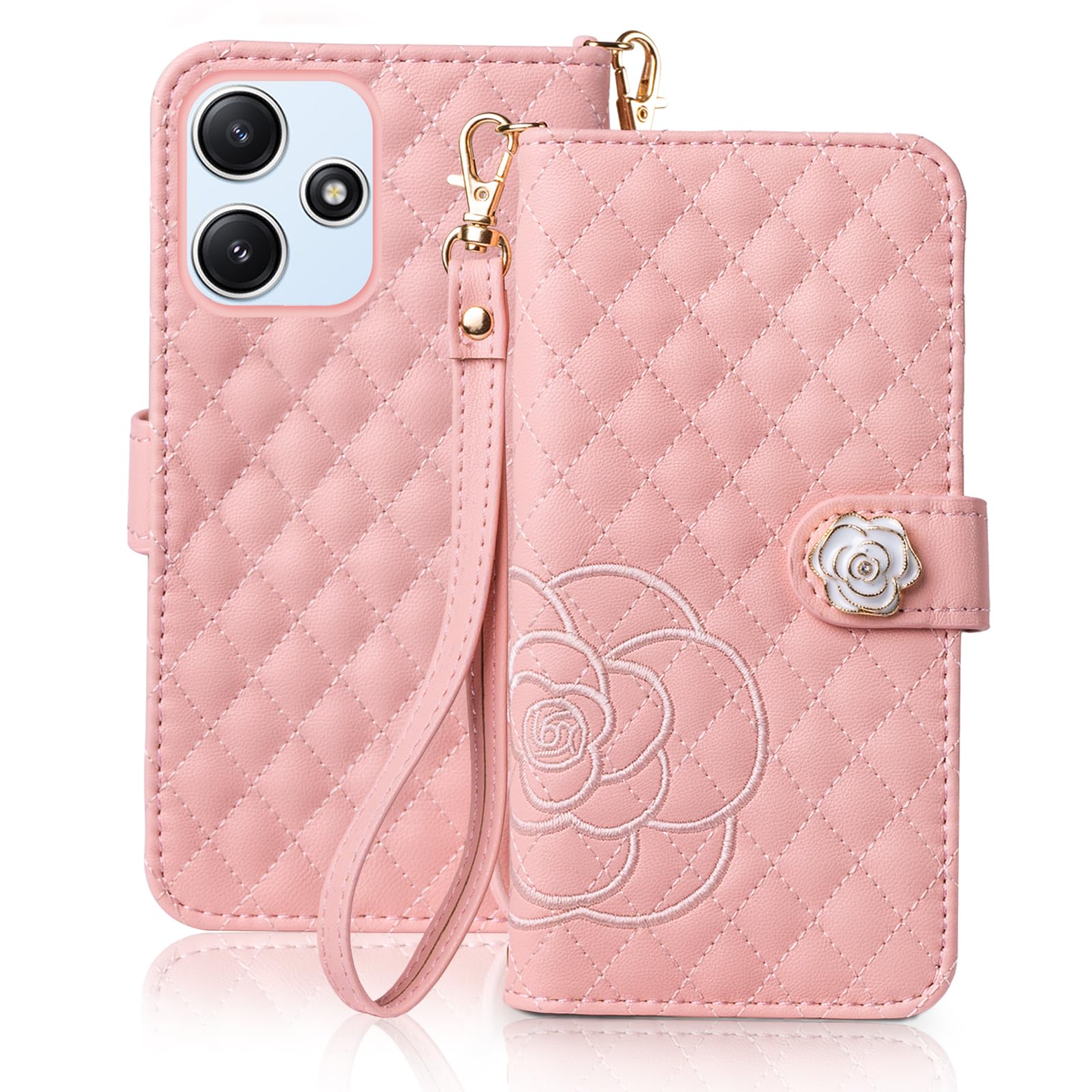Amazon.co.jp: Xiaomi Redmi 12 5G ケース 手帳型 薔薇 XIG03 ケース 