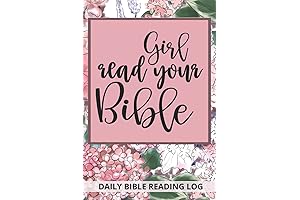 Girl Read Your Bible Daily Bible Reading Notebook Journal