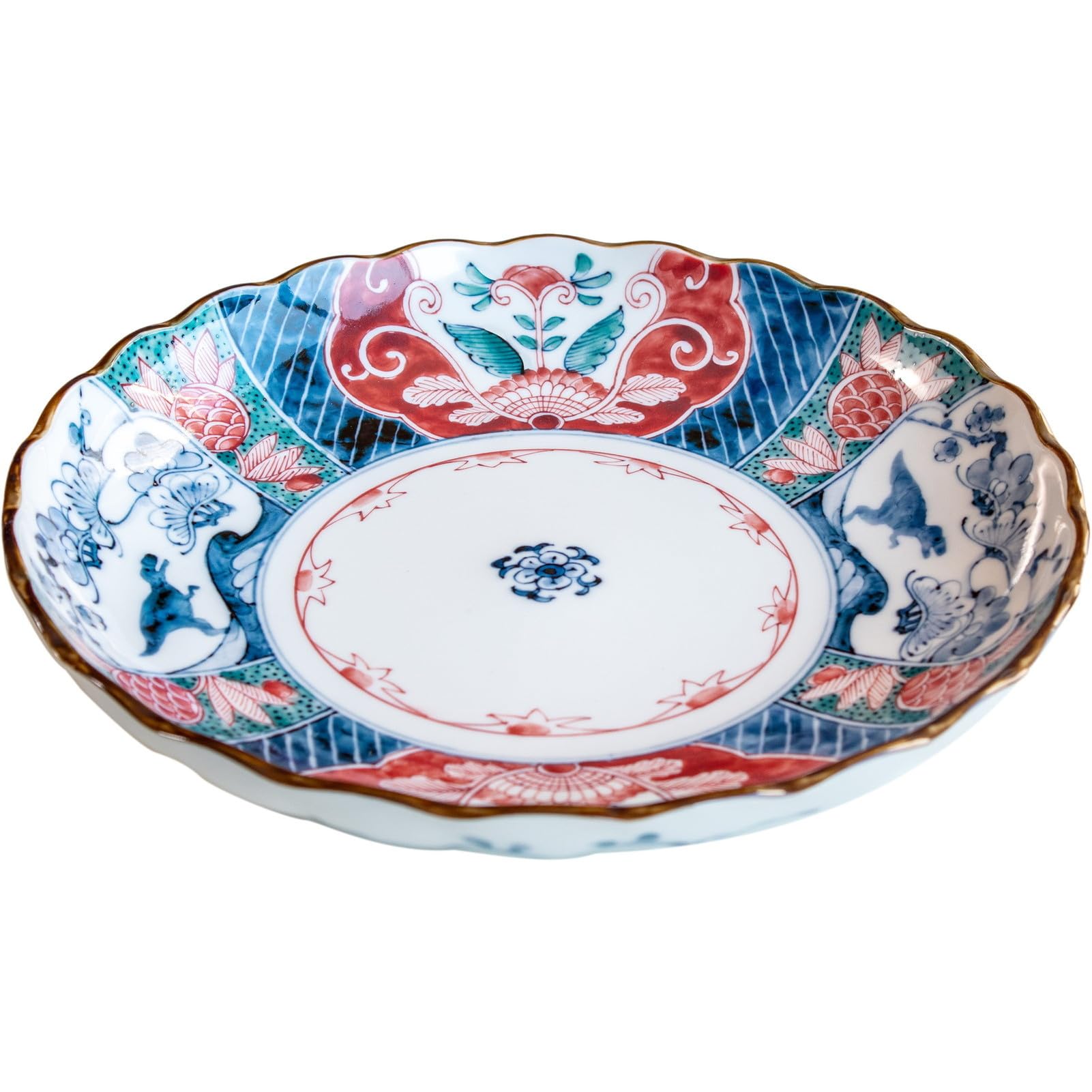 Edokko Dragon Good Fortune Dinner Plate