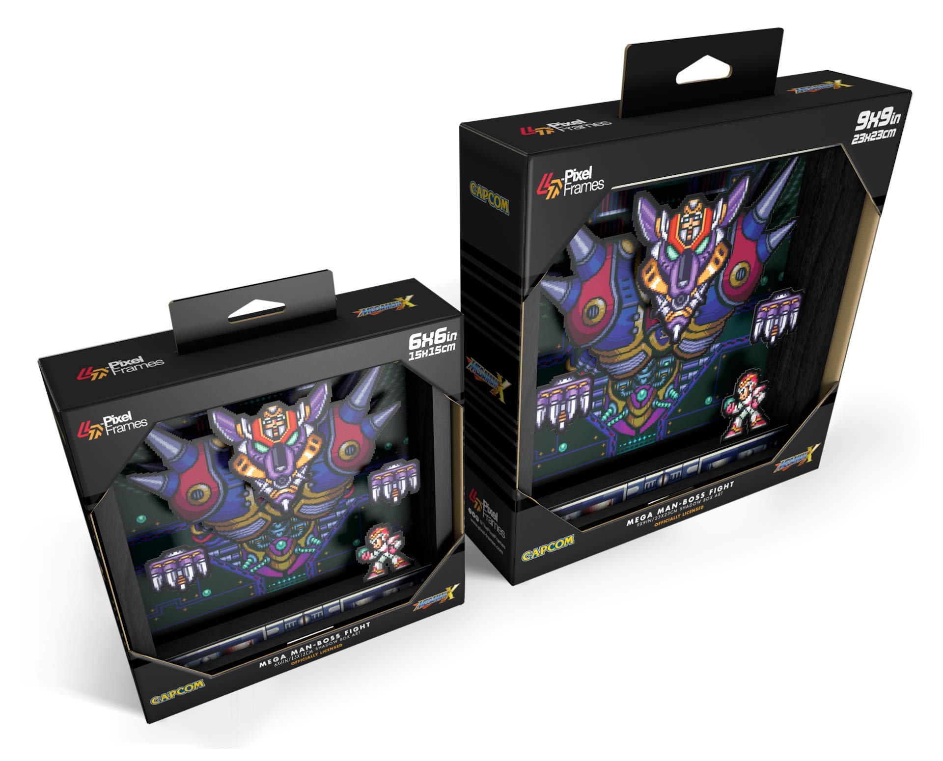 Amazon.co.jp: カプコン ピクセルフレーム ロックマン ボスファイト