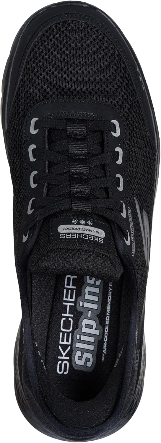 Skechers Mens Hands Free Slip-ins Go Walk Flex - 100% Waterproof - Image 5