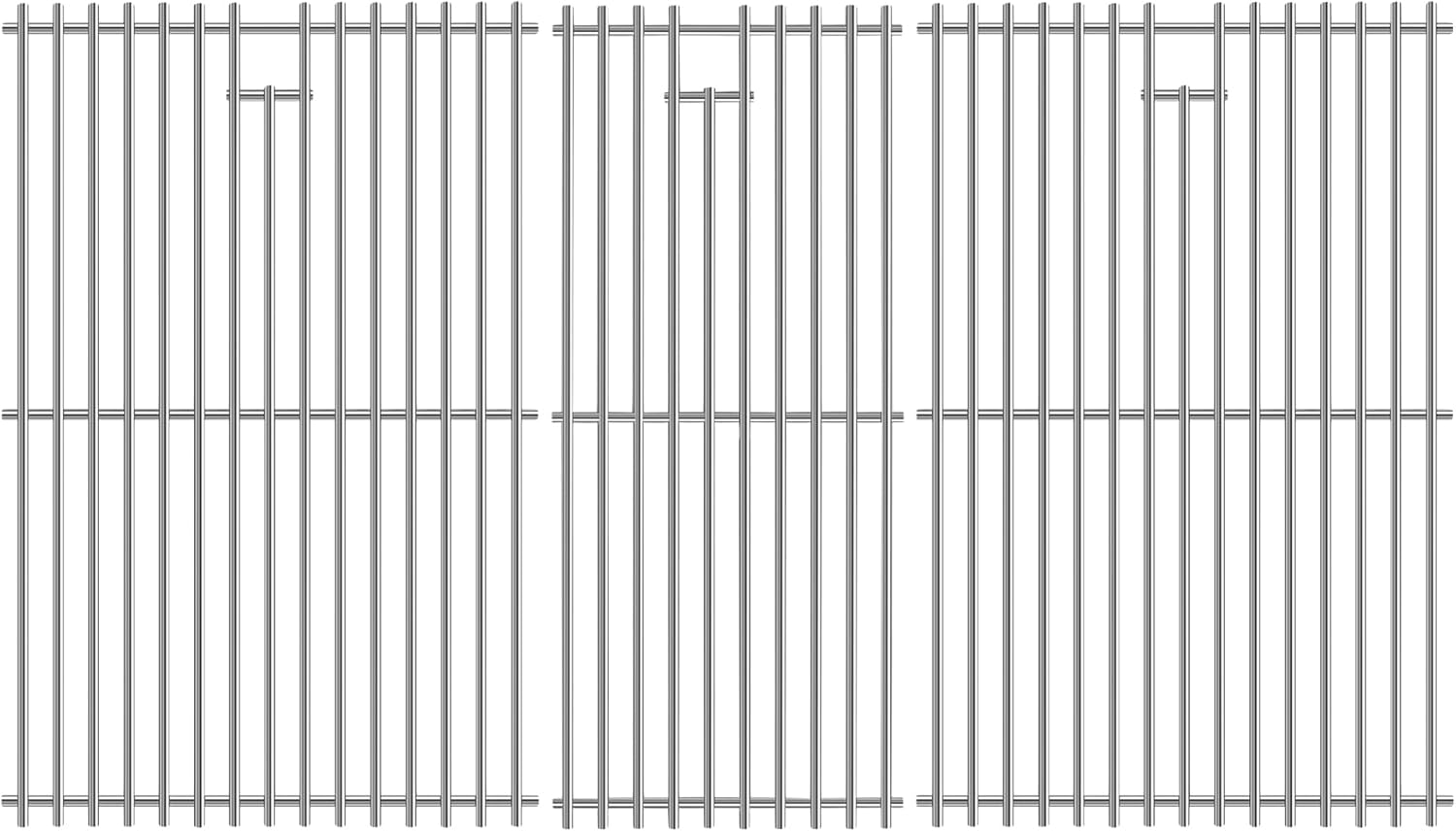 Stainless Steel Cooking Grates for PitBoss 1000 Series Austin XL Rancher XL Grill Parts,Grill Grids Replacement Parts for Traeger Pro 34 Wood Pellet Smoker Grills PitBoss PB1000 grill accessories