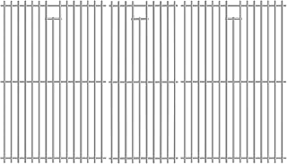 Stainless Steel Cooking Grates for PitBoss 1000 Series Austin XL Rancher XL Grill Parts,Grill Grids Replacement Parts for Traeger Pro 34 Wood Pellet Smoker Grills PitBoss PB1000 grill accessories
