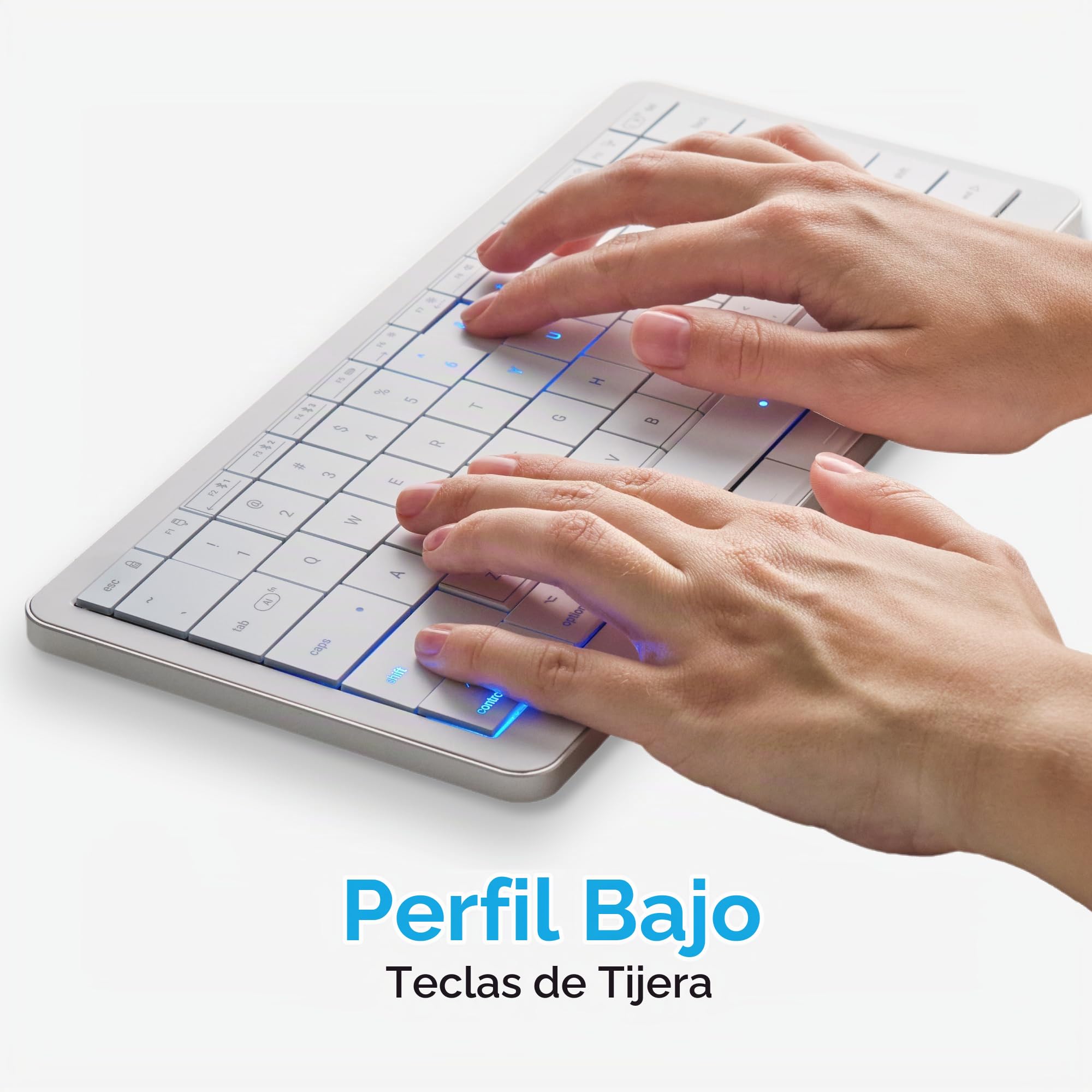Amazon.com: Clevetura S - Teclado inalámbrico para Mac con
