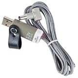 Ripcord USB to 12V DC Power Cable Compatible with Moog Mavis Synth