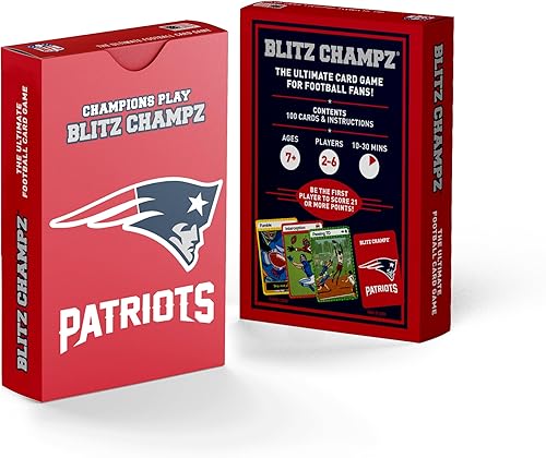 Miniatura 7 de Blitz Champz Juego de cartas de fútbol (mayores de 7 años), divertido juego familiar, juego de fiesta, regalos para fanáticos del fútbol, juego de