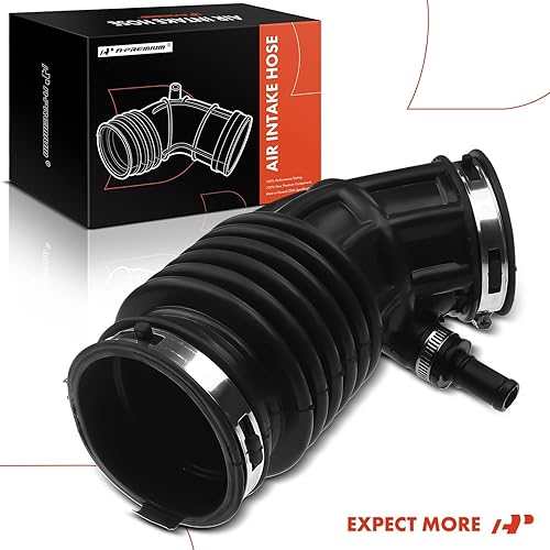 Miniatura 8 de A-Premium Tubo de manguera de entrada de aire del motor con abrazaderas compatible con DOHC, 4 cilindros 2.5 L compatible con Nissan Altima