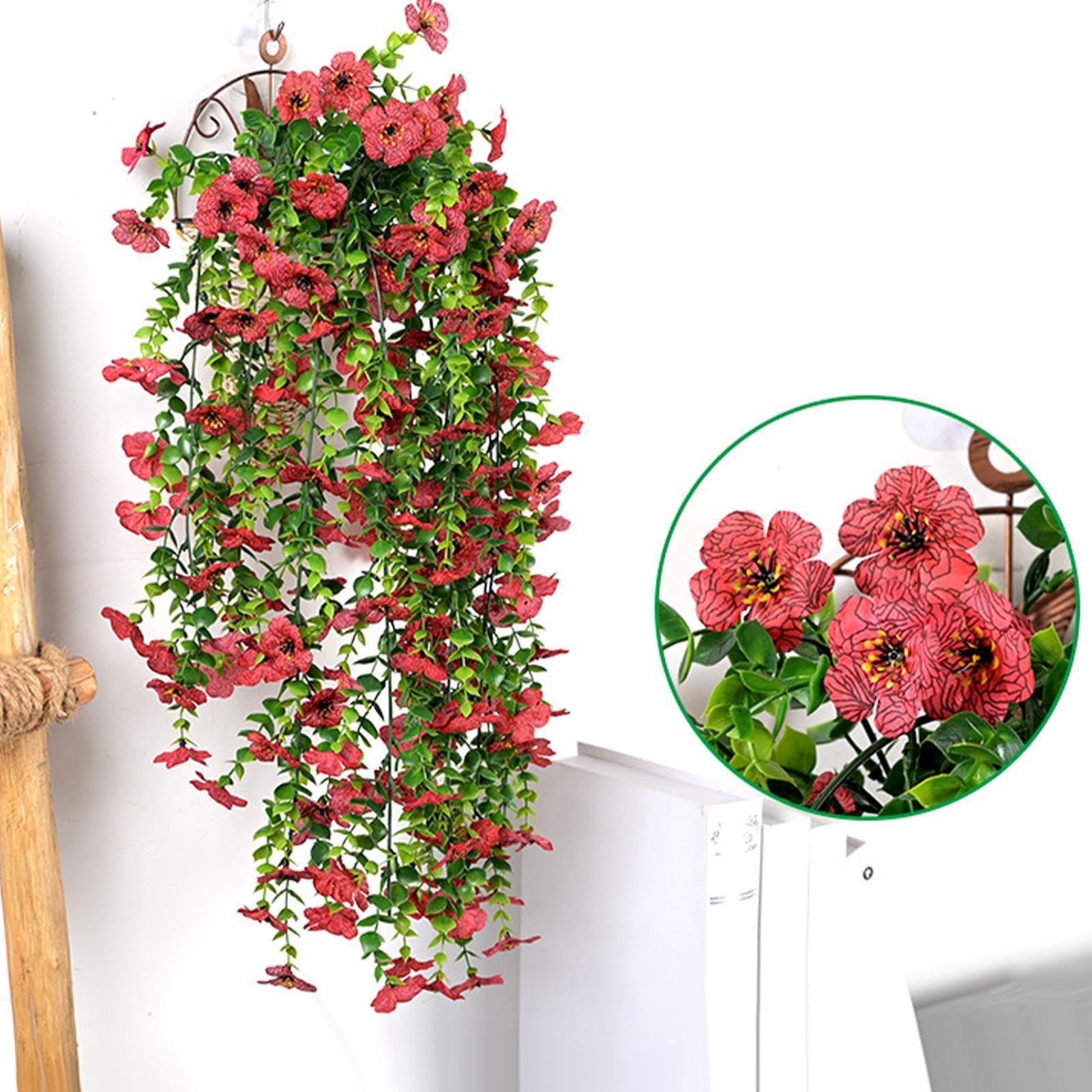 Amazon｜壁掛け造花、胡蝶蘭造花 | 胡蝶蘭の房の壁の花の紐 - 屋内屋外