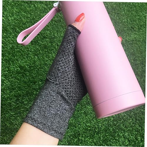 Miniatura 7 de Gatuida Guantes sin dedos para túnel carpiano, guantes para gimnasio, para tendinitis, guantes de gimnasio para mujer, guantes de entrenamiento para