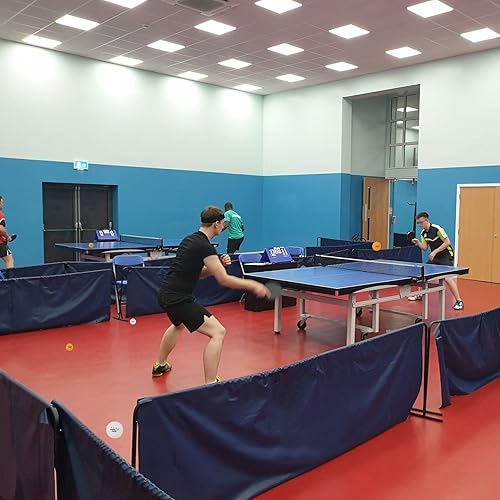 Miniatura 7 de MAPOL 100 pelotas de tenis de mesa avanzadas de práctica naranja de 3 estrellas