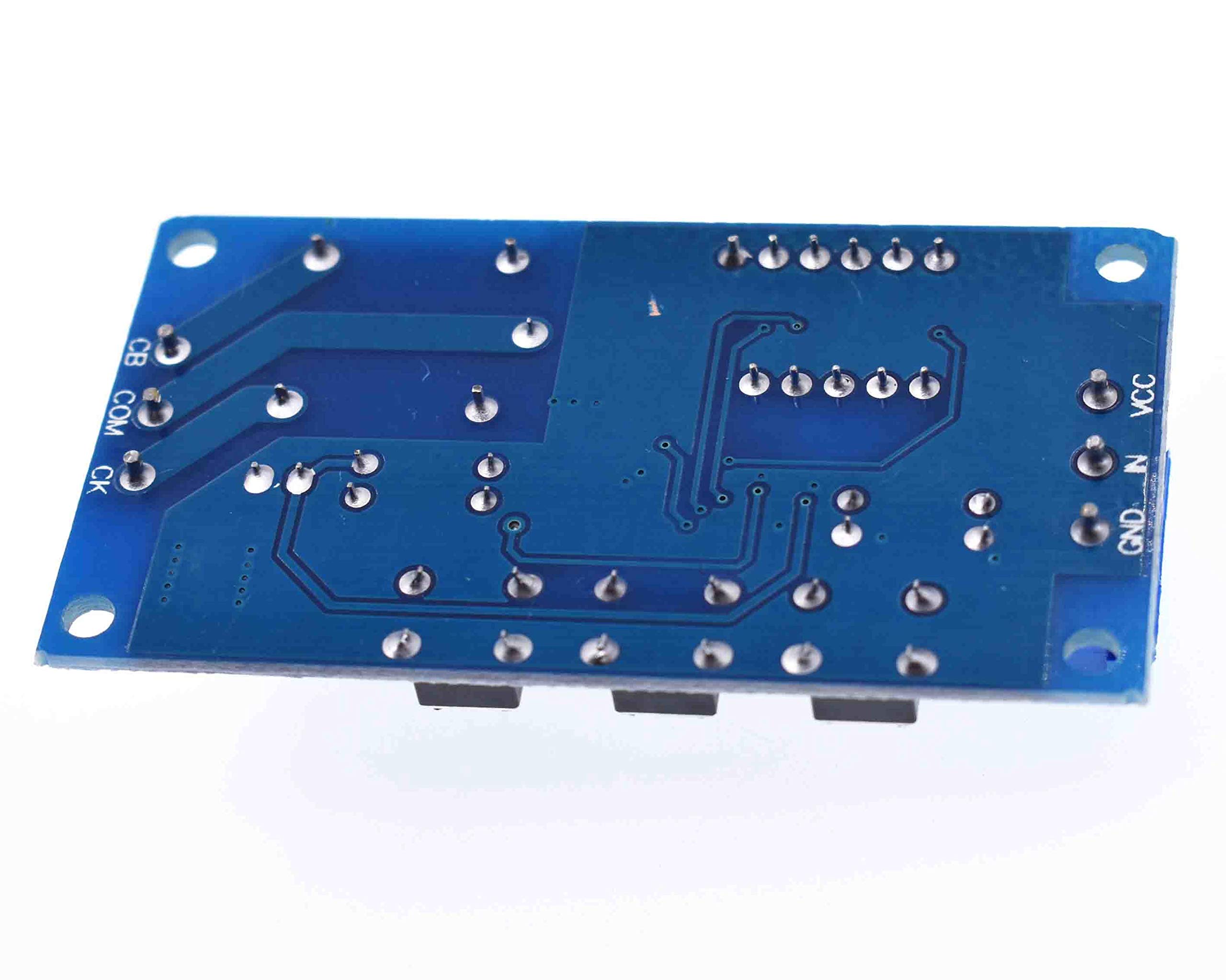 12V DC Digital Delay Relay Timer - Adjustable Cycle Control Switch Module