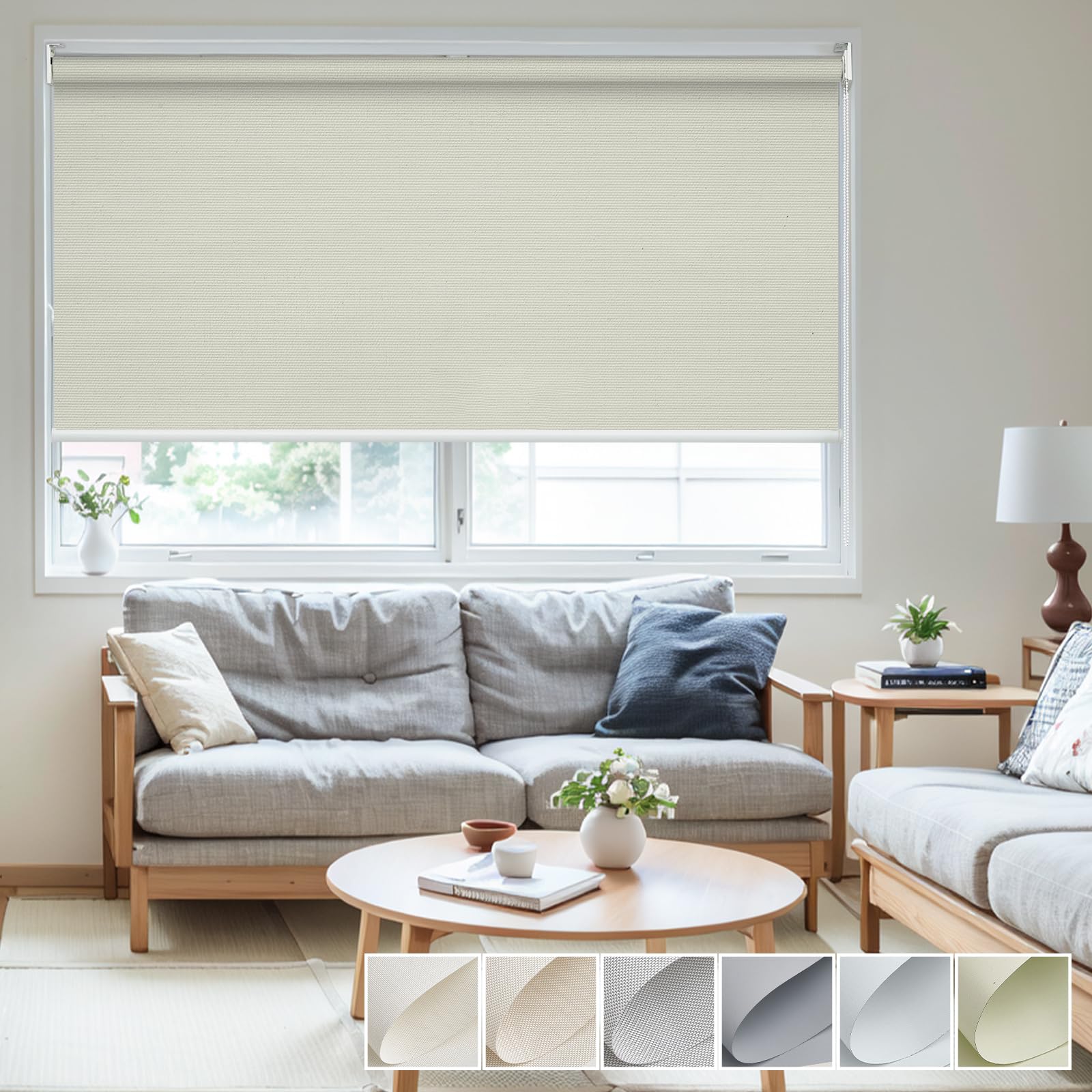 Amazon｜Keego ロールスクリーン ロールカーテン チェーン式 遮光1級