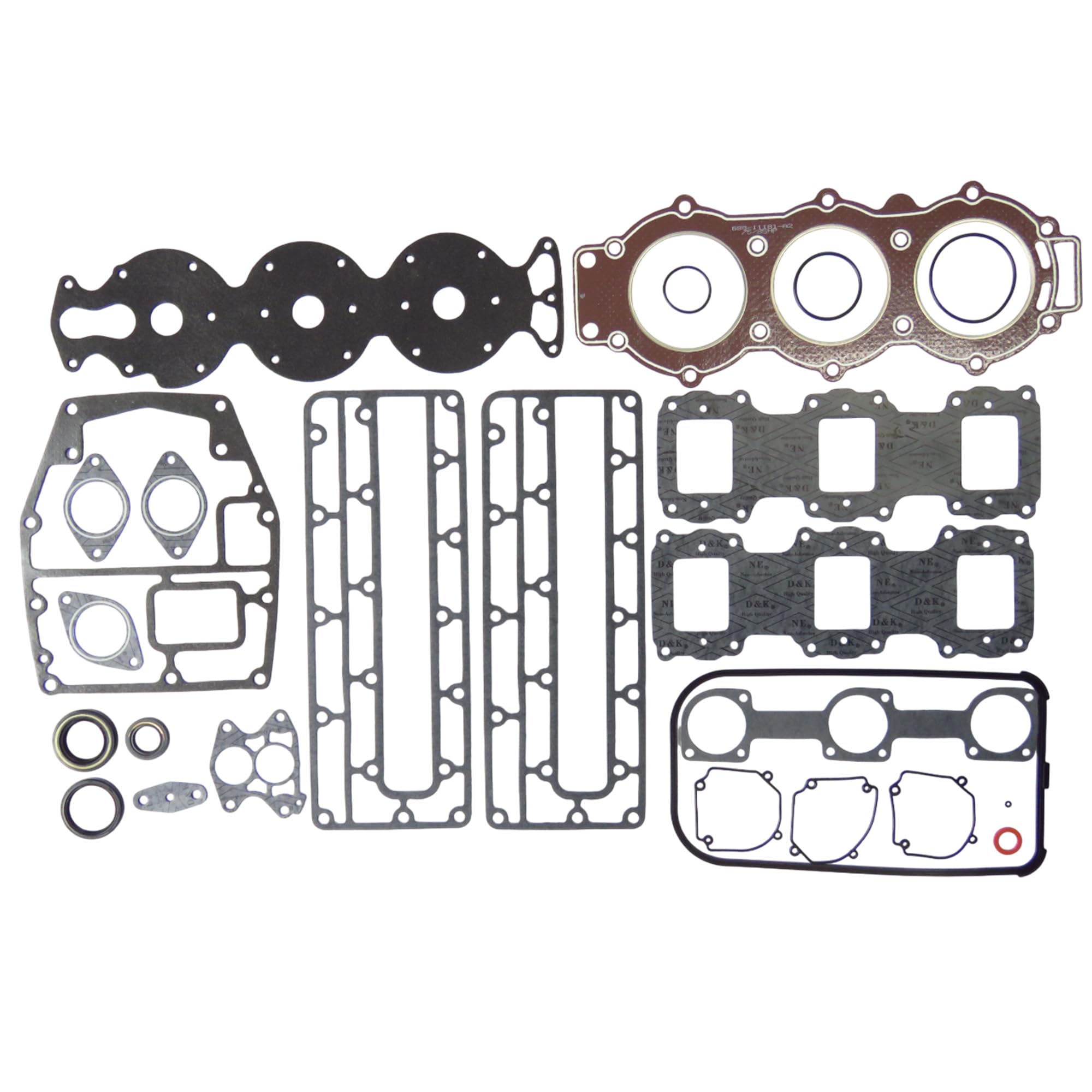 Kit Guarnizioni Testa Potenza Compatibile con Yamaha Fuoribordo 75/85 hp 688-W0001-02