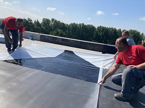 Miniatura 4 de 10' x 100' Firestone Rubbergard 45-Mil EPDM Roofing Rubber