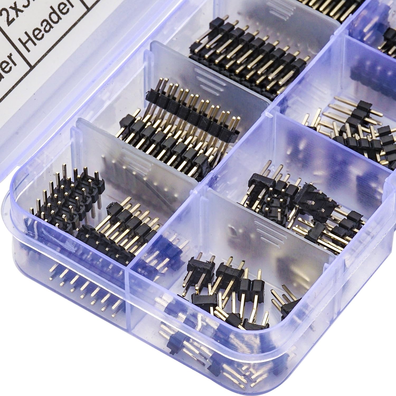 Amazon.com: Yoeruyo 2.54mm Male Pin Header Dual Row DIP Connector