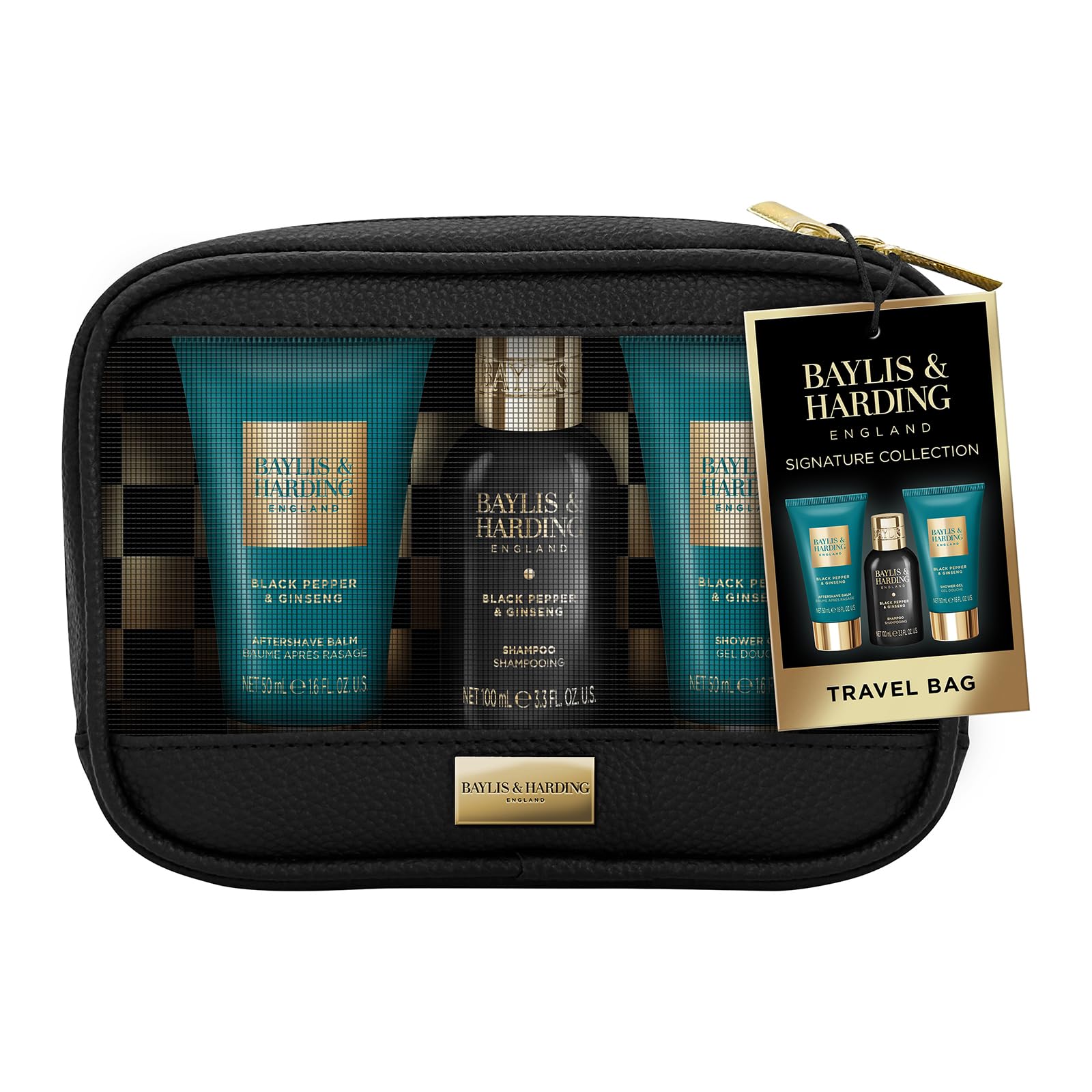 baylis and harding men's travel bag & Mens Gift Set 1 Pack Ryanair Authentic Pre-owned Disney Collection Option:Mossy Shad